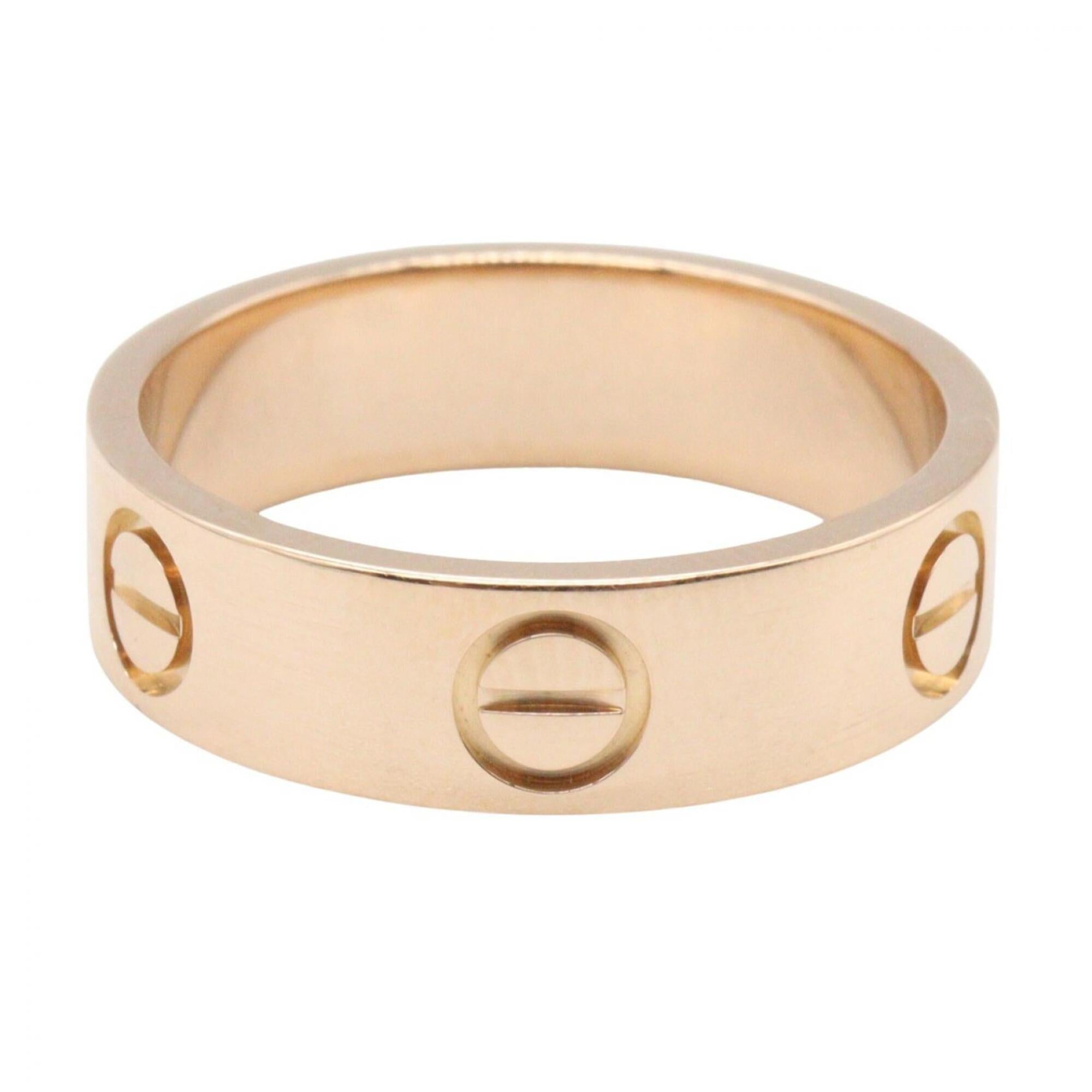 Cartier Gold Pink Gold (18K) Band Ring (Pre-Owned)