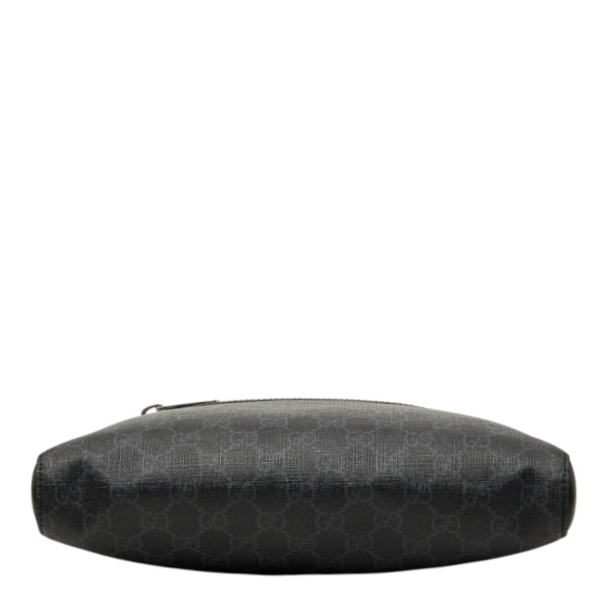 Gucci Gray Gg Supreme Shoulder Bag (Pre-Owned)