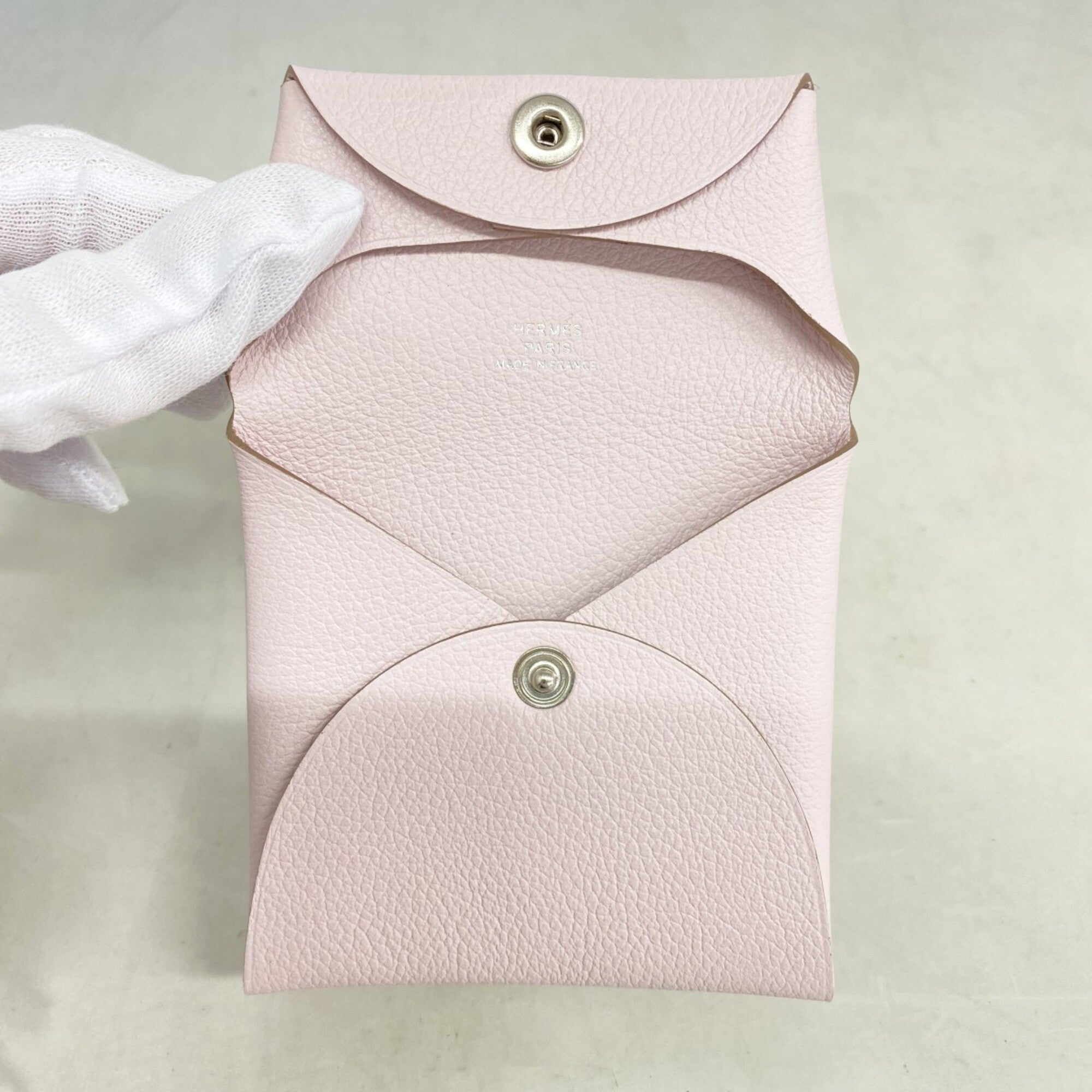 Hermes Pink Coin Purse/Coin Case (Pre-Owned)