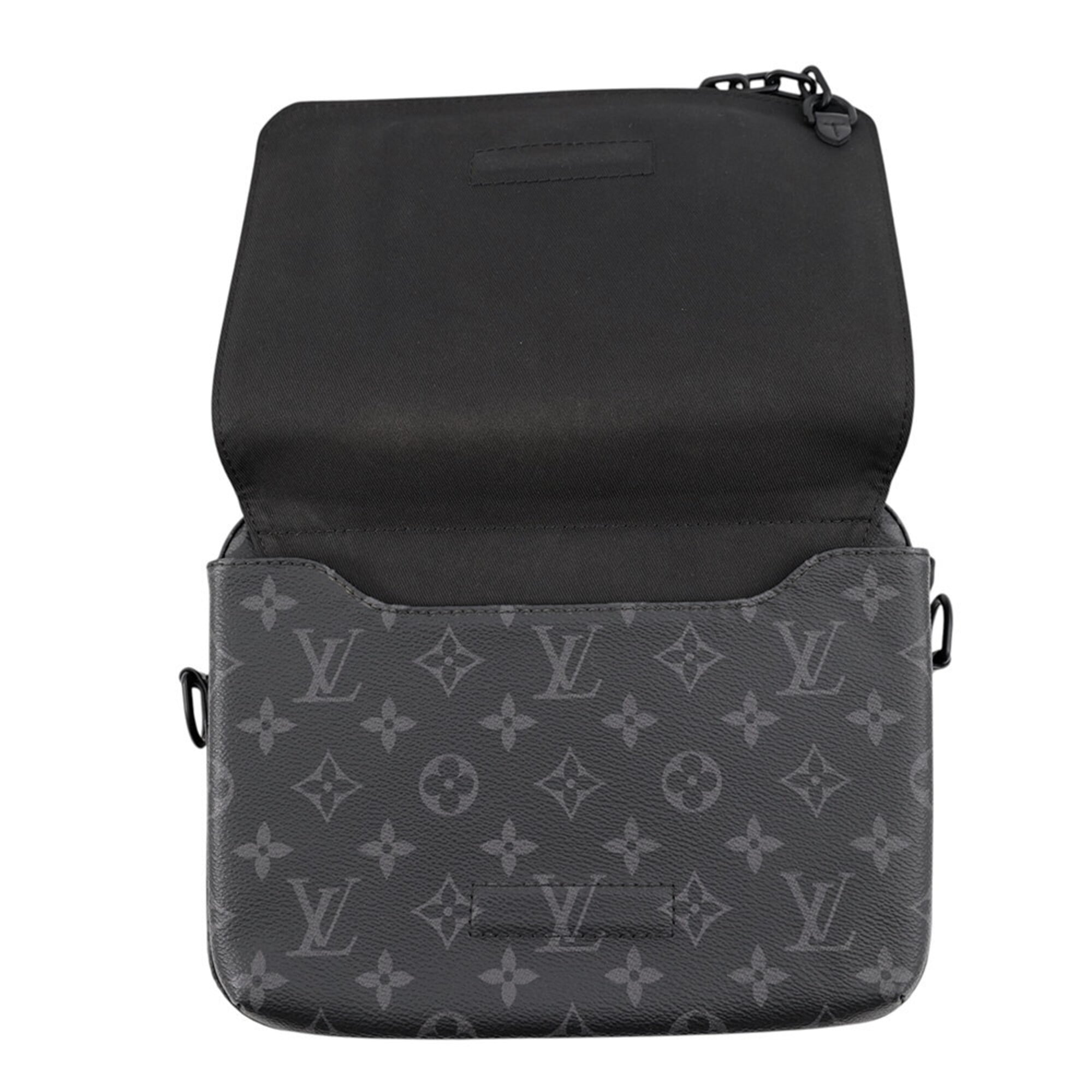 Louis Vuitton Monogram Eclipse Black Noir Monogram Eclipse Handbag Shoulder Bag (Pre-Owned)