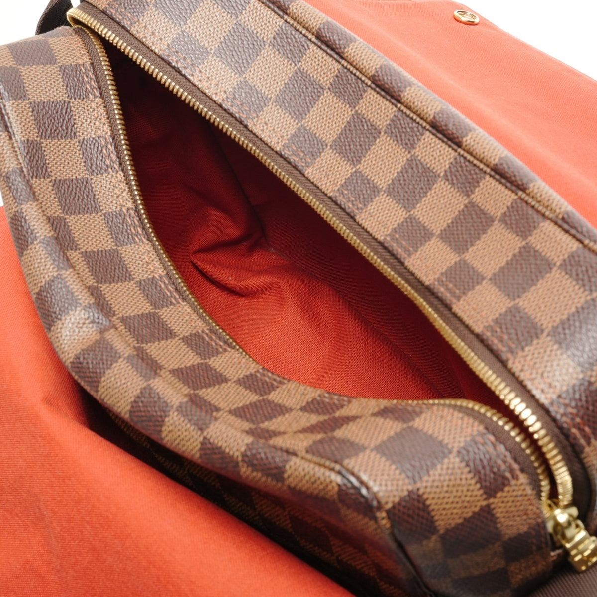 Louis Vuitton Damier Brown Damier Canvas Shoulder Bag (Pre-Owned)