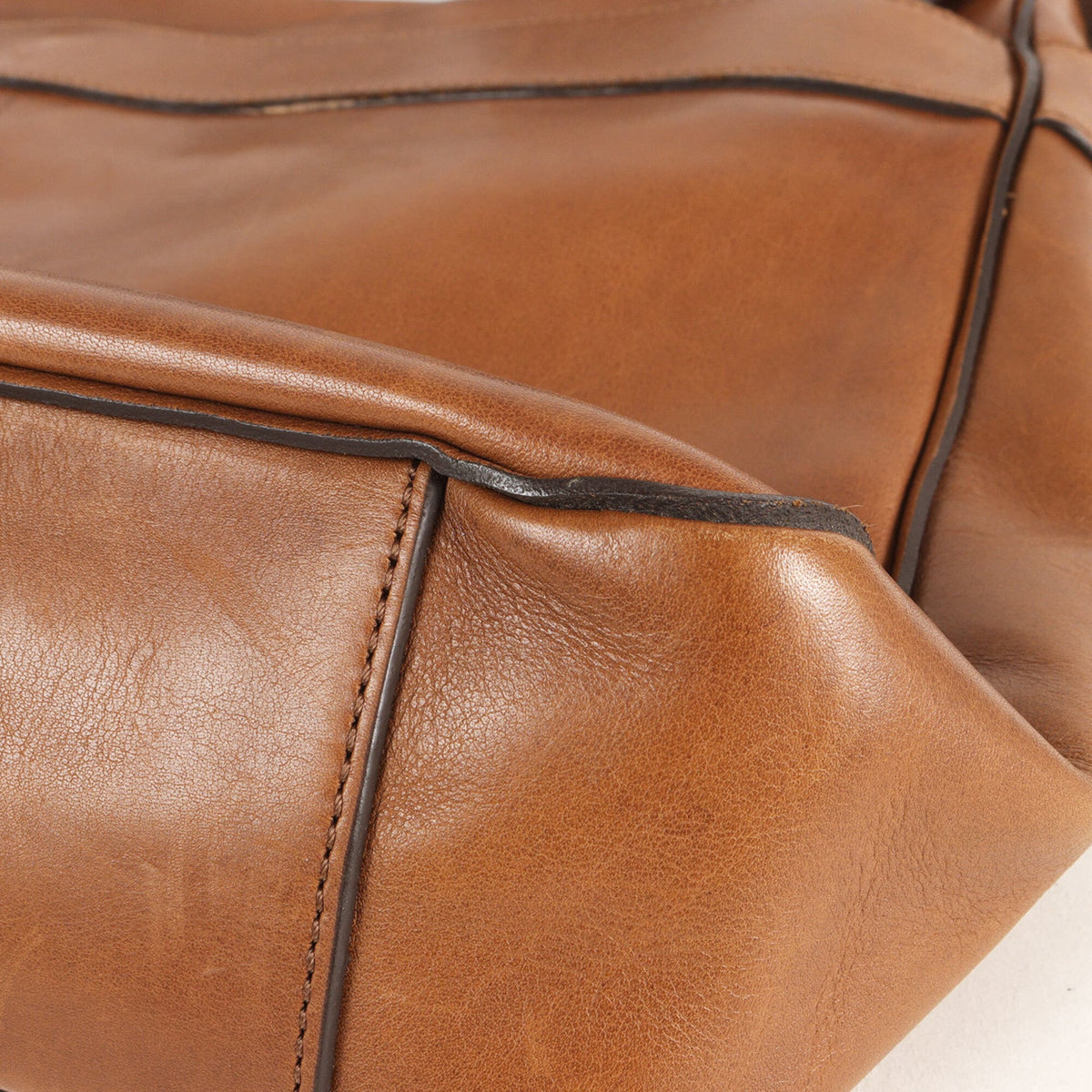 Coach Brown Leather Shoulder Bag (Pre-Owned)