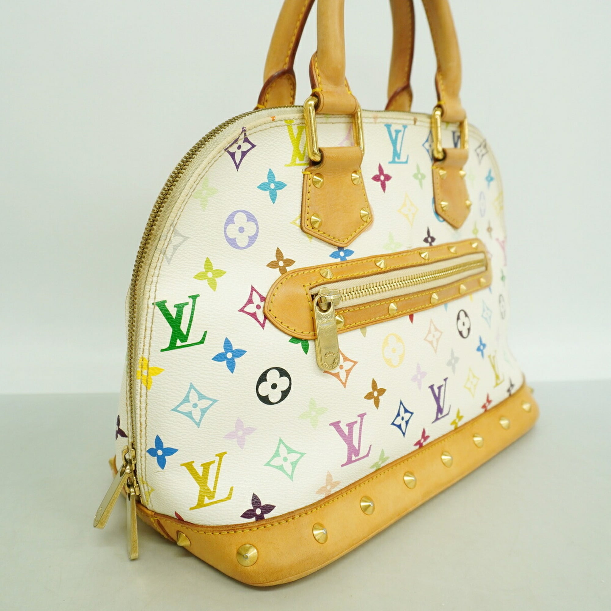 Louis Vuitton Blanc Handbag (Pre-Owned)