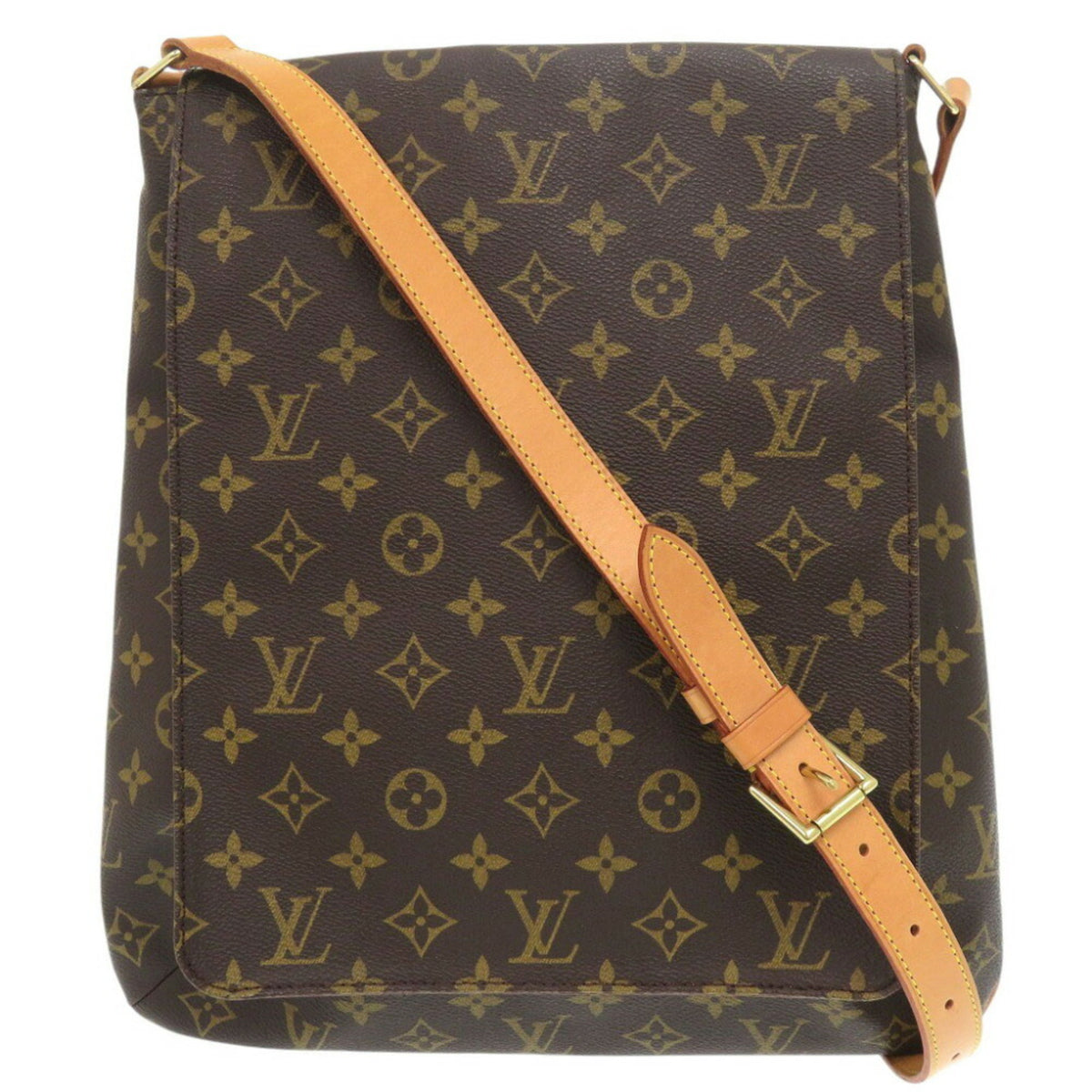 Louis Vuitton Brown Monogram Monogram Shoulder Bag (Pre-Owned)