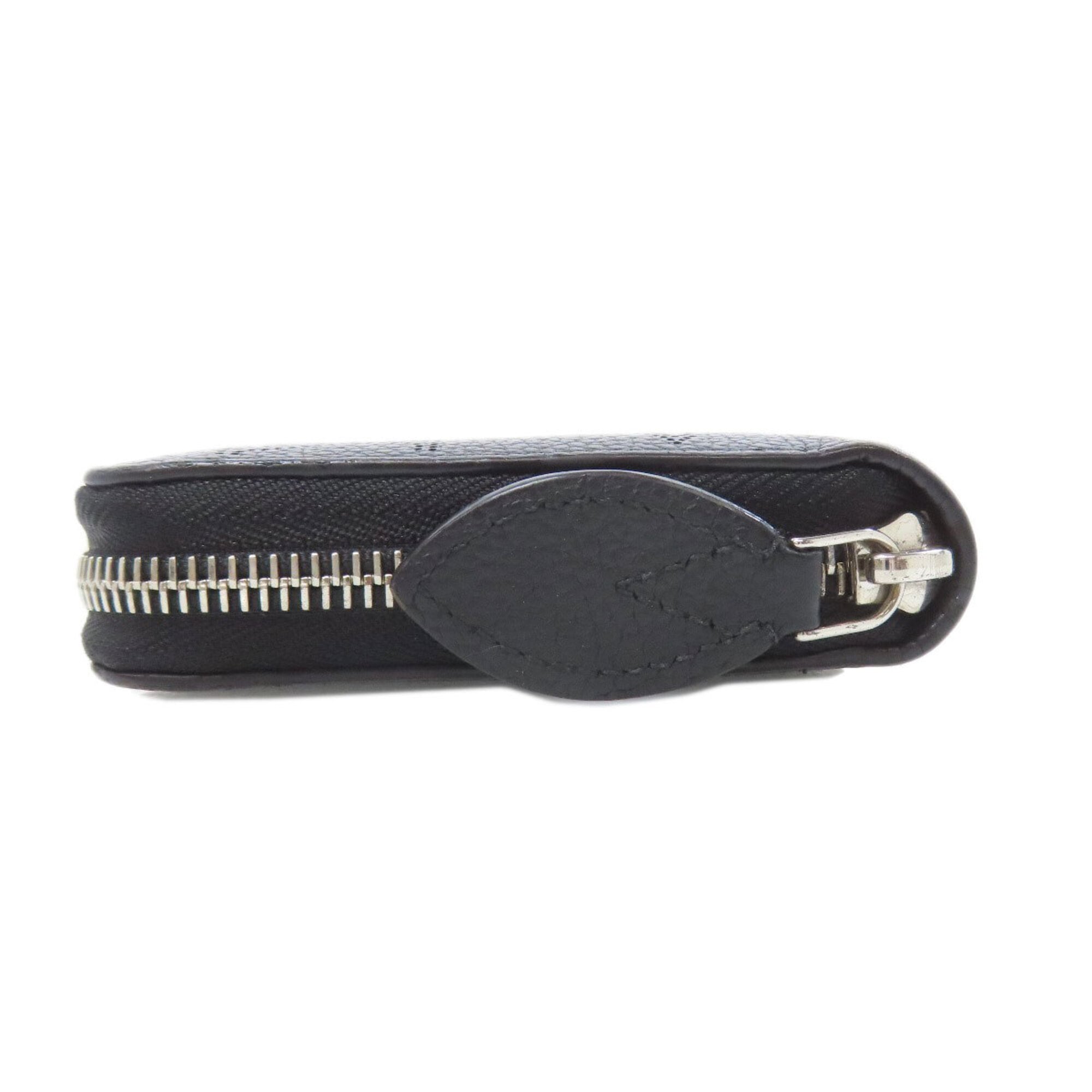 Louis Vuitton Mahina Black Mahina Leather Long Wallet (Bi-Fold) (Pre-Owned)