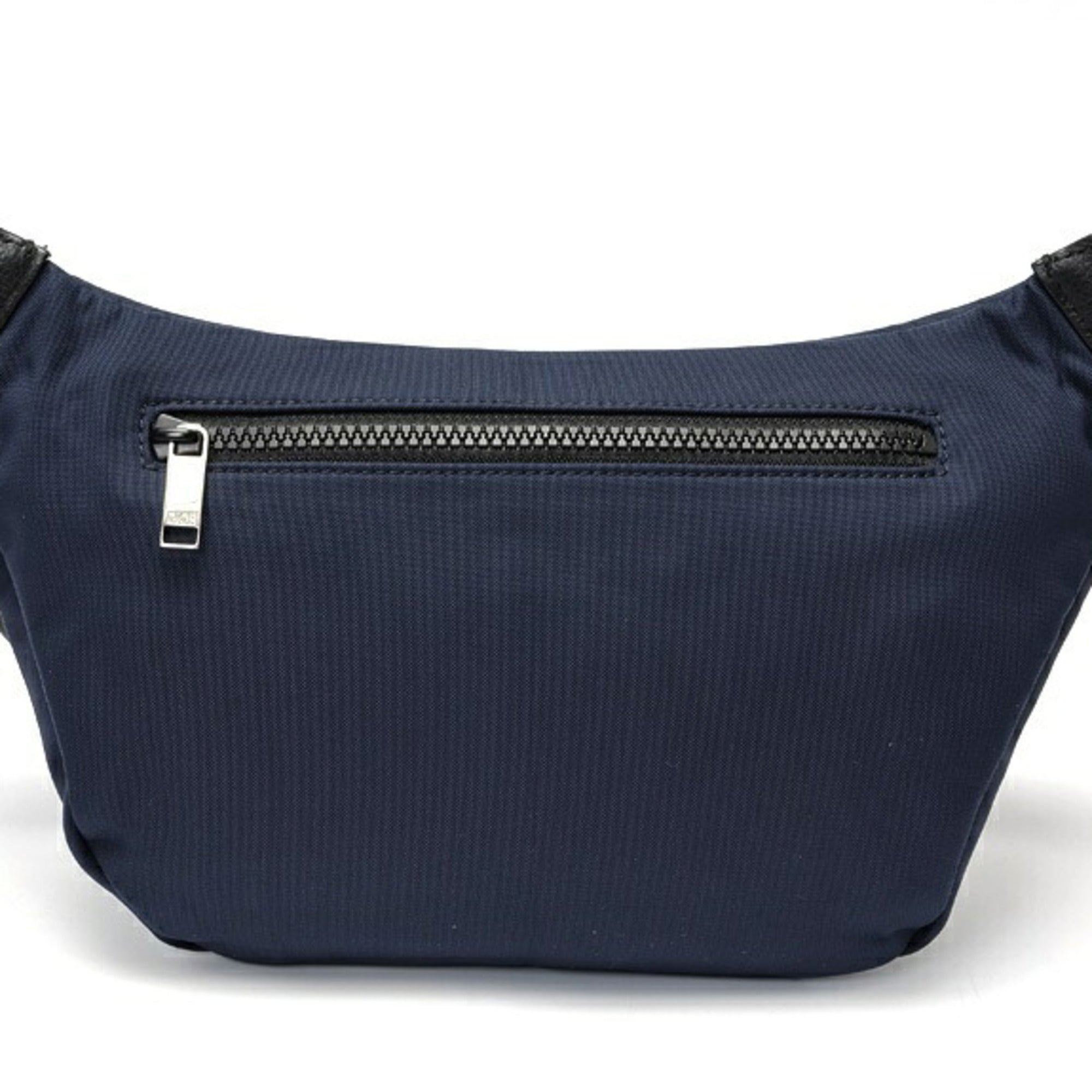 Christian Dior Navy Nylon Leather Fanny Pack (Pre-Owned)