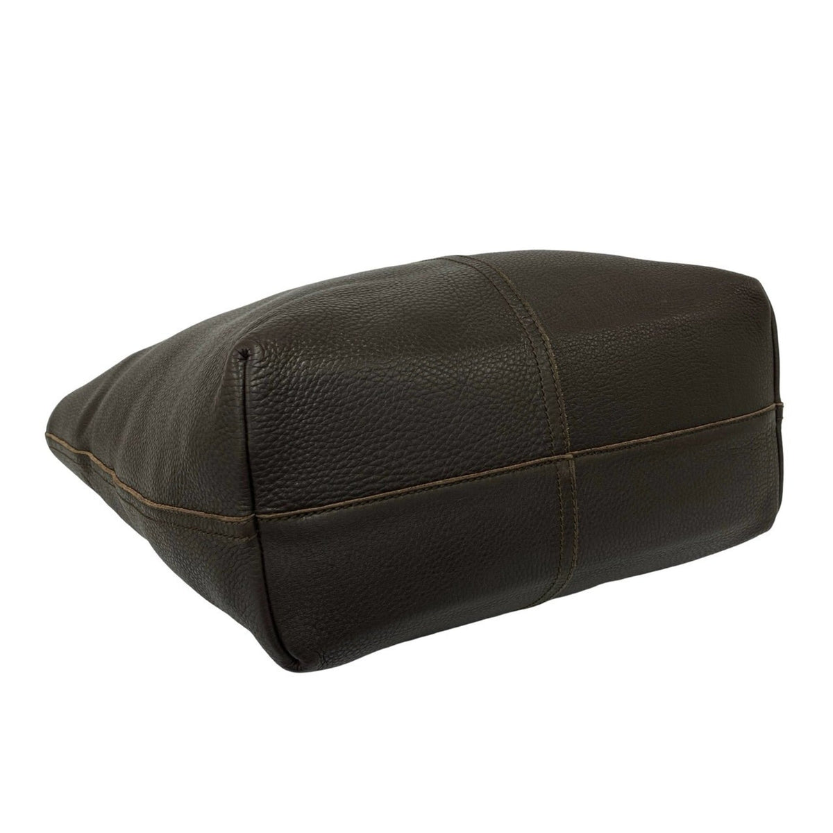 Bottega Veneta Brown Leather Handbag Tote Bag (Pre-Owned)