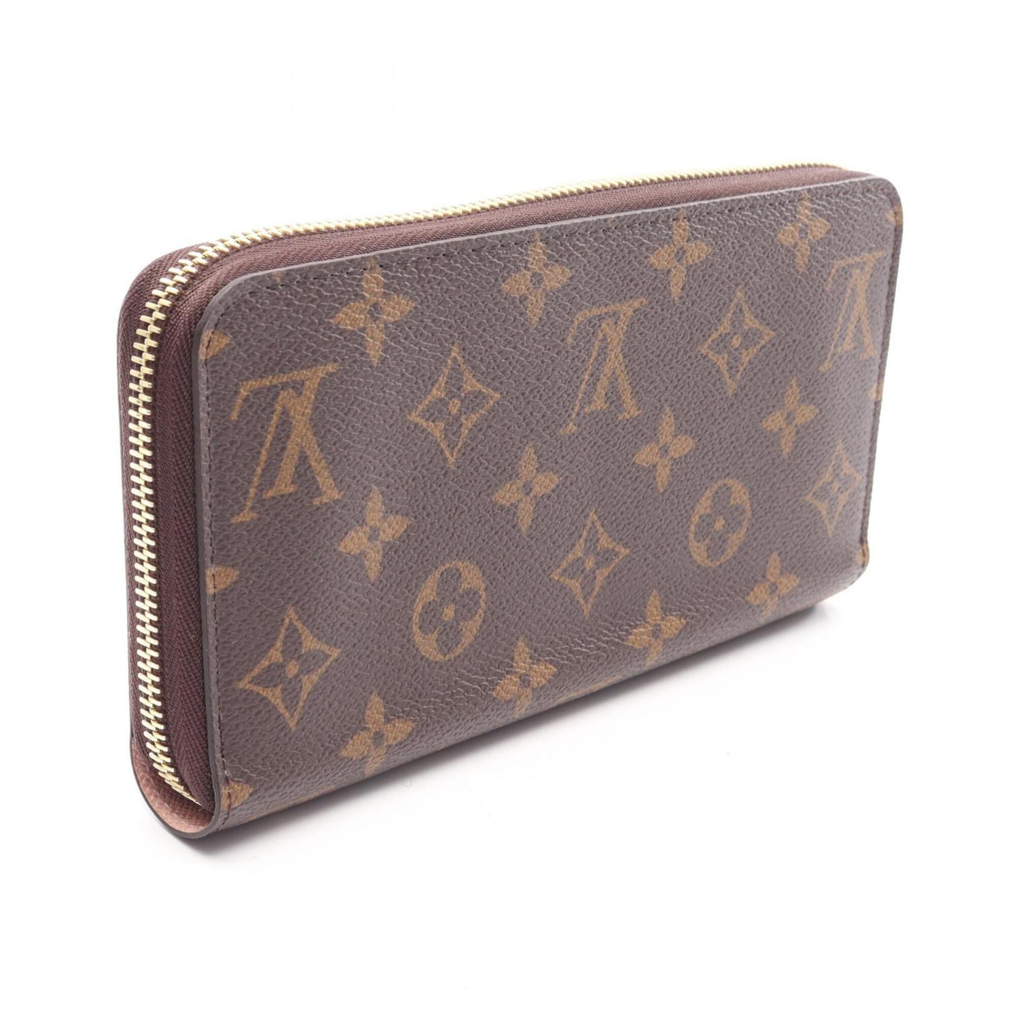 Louis Vuitton Brown Pink Rose Ballerine Monogram Leather Pvc Long Wallet (Bi-Fold) (Pre-Owned)