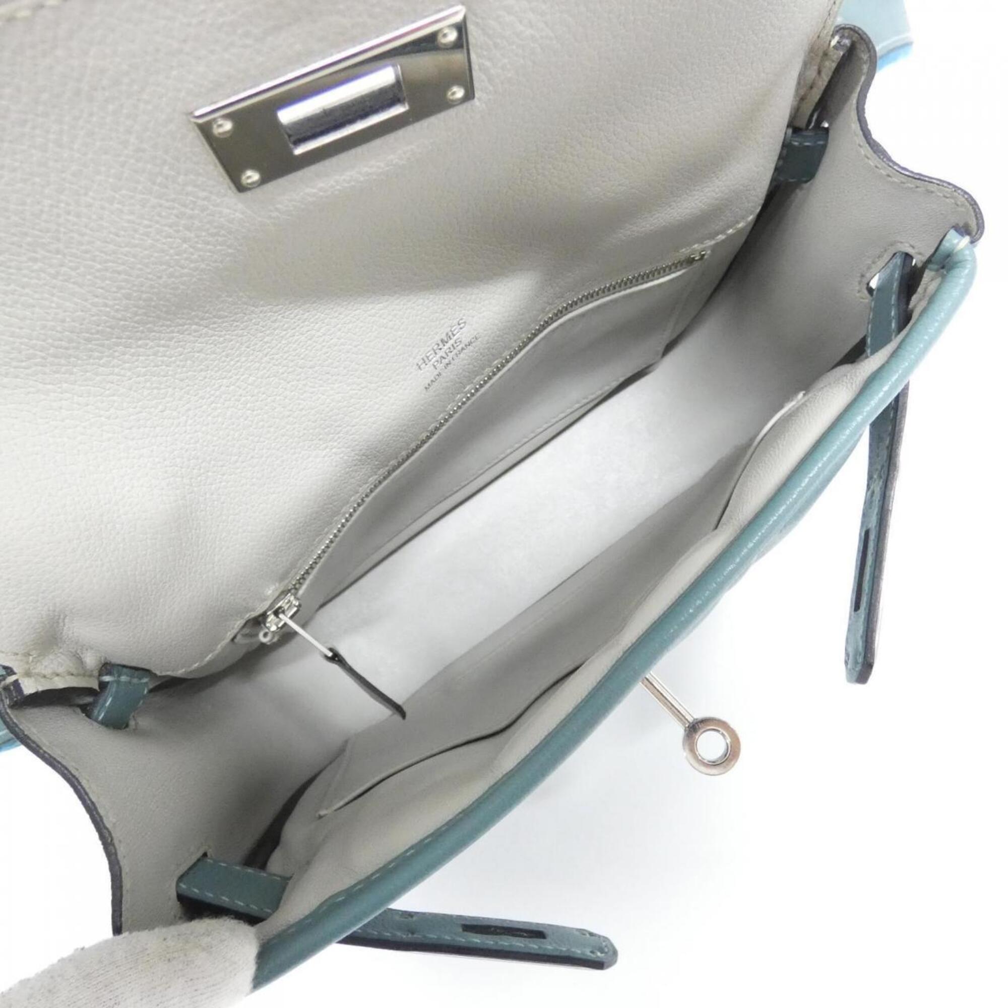 Hermes Blue Ciel Shoulder Bag (Pre-Owned)