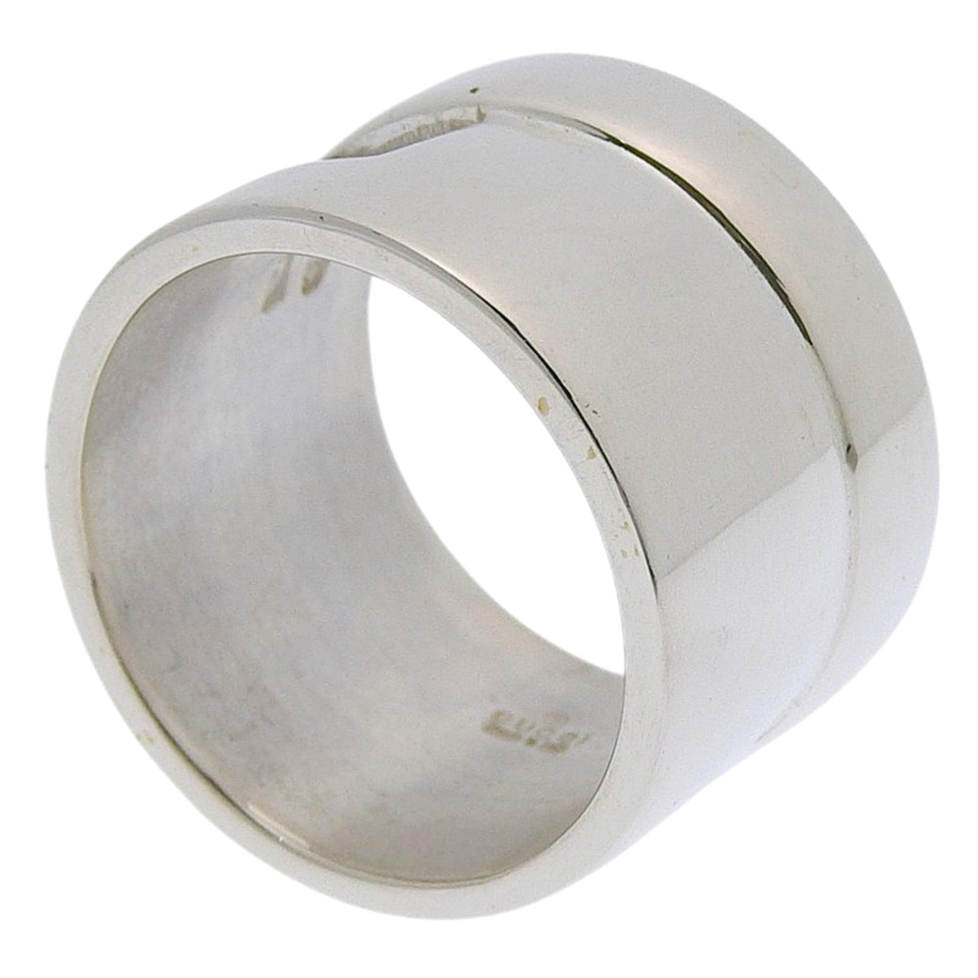 Gucci Silver Silver 925 Band Ring (Pre-Owned)