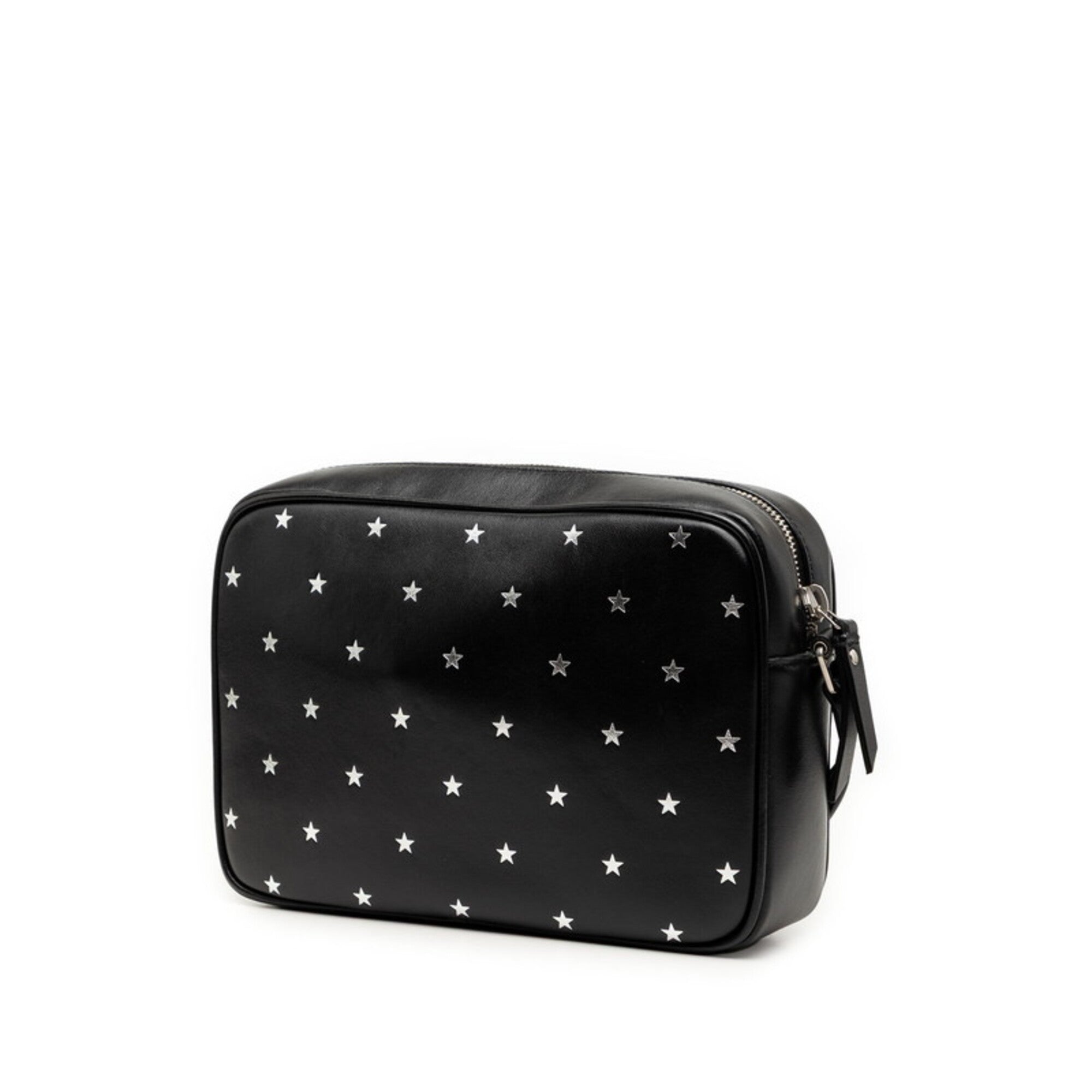 Saint Laurent Black Leather Shoulder Bag (Pre-Owned)