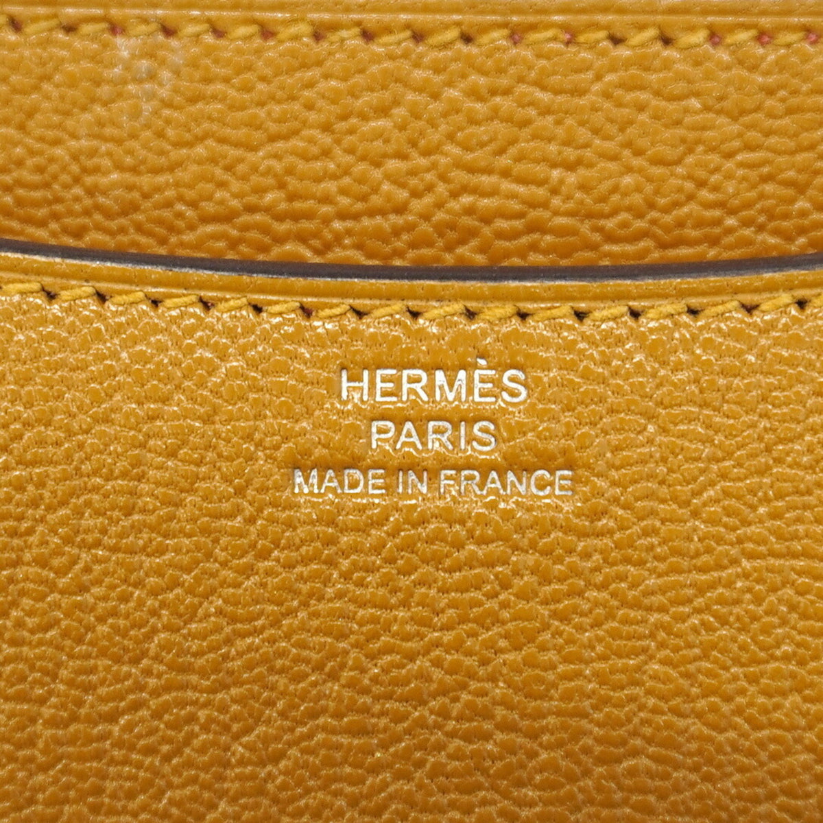Hermes Brown Chevre Myzore Leather Shoulder Bag (Pre-Owned)