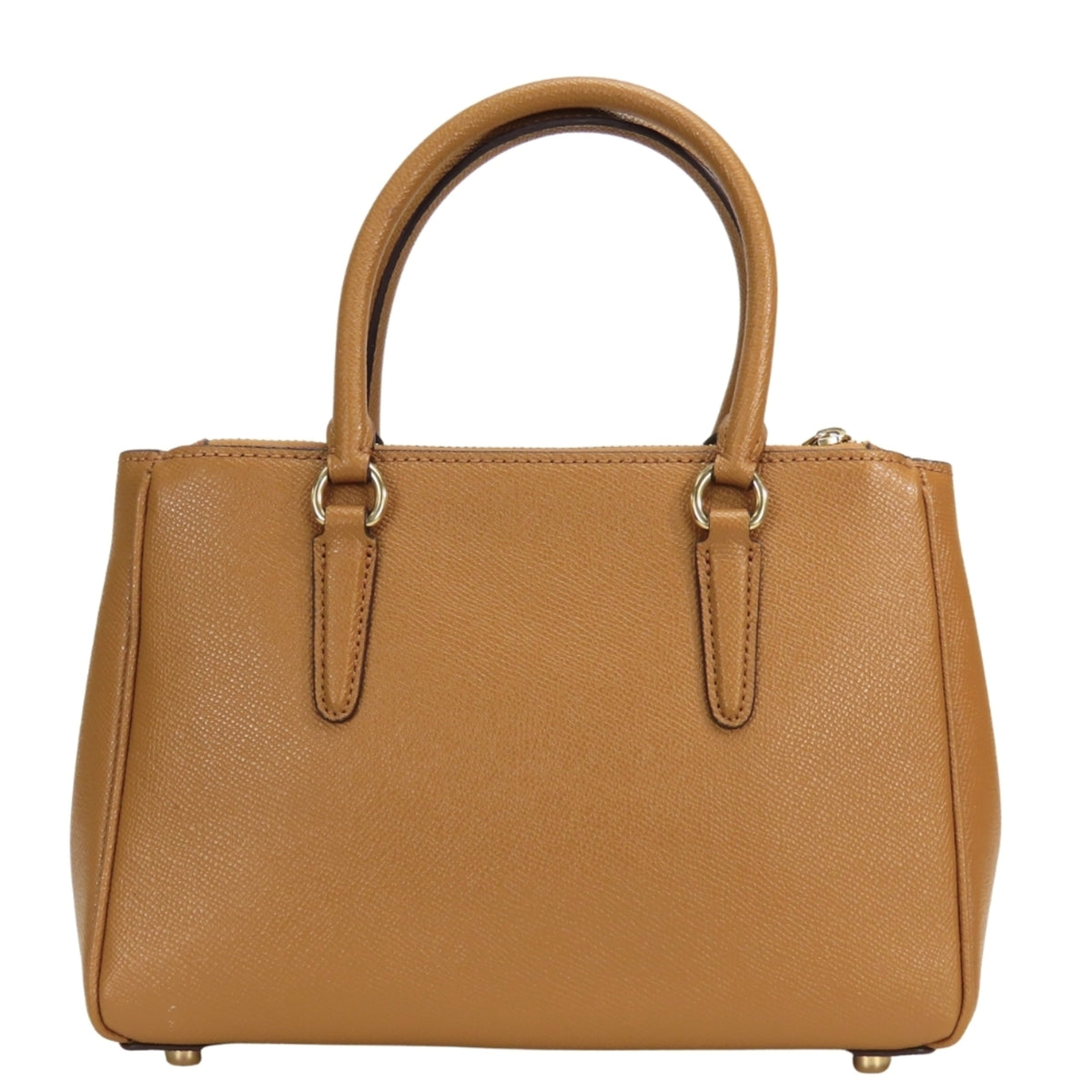Coach Brown Camel Leather Handbag Shoulder Bag (Pre-Owned)