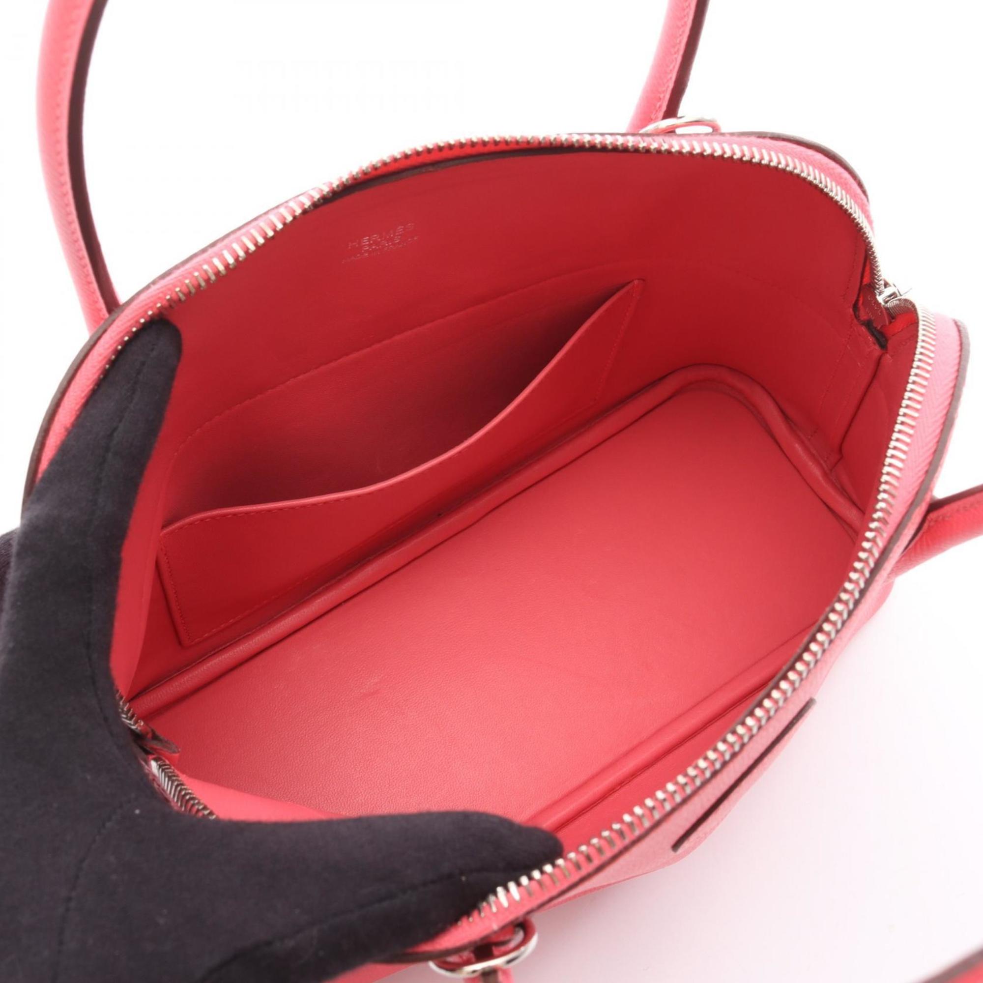 Hermes Pink Leather Epsom Leather Handbag (Pre-Owned)