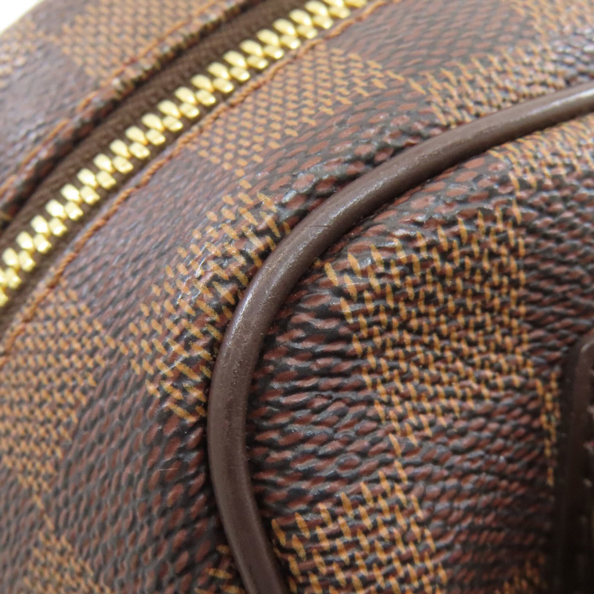 Louis Vuitton Brown Damier Canvas Ebene Damier Canvas Handbag (Pre-Owned)