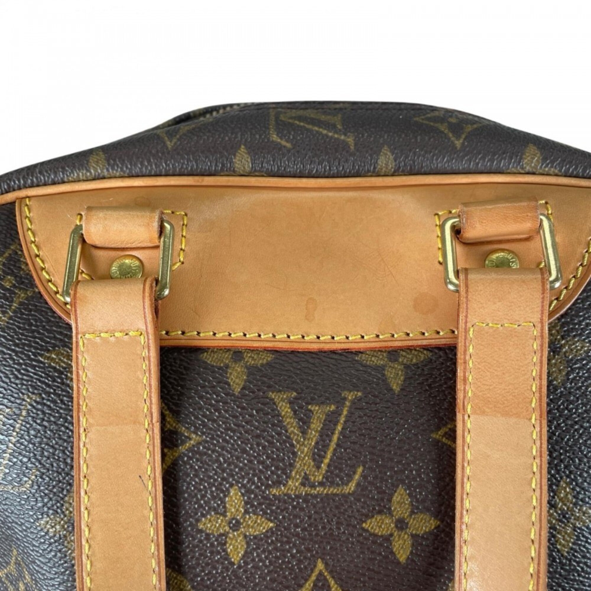 Louis Vuitton Brown Monogram White Monogram Handbag (Pre-Owned)