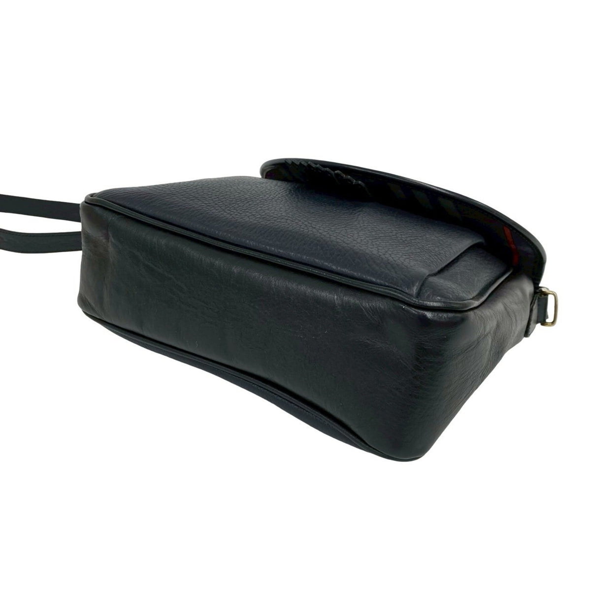 Burberry Black Leather Pochette Shoulder Bag (Pre-Owned)