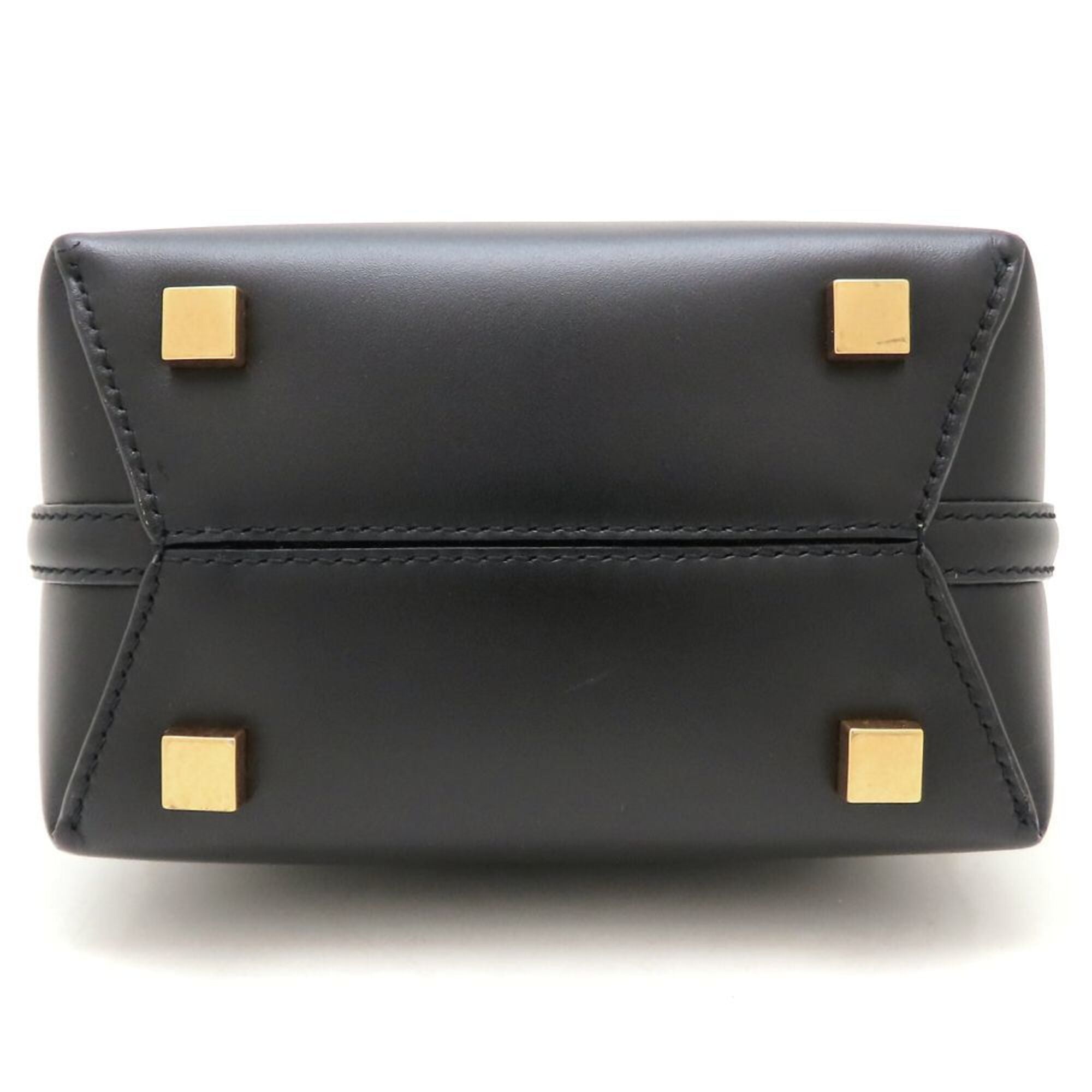 Yves Saint Laurent Black Leather Shoulder Bag (Pre-Owned)