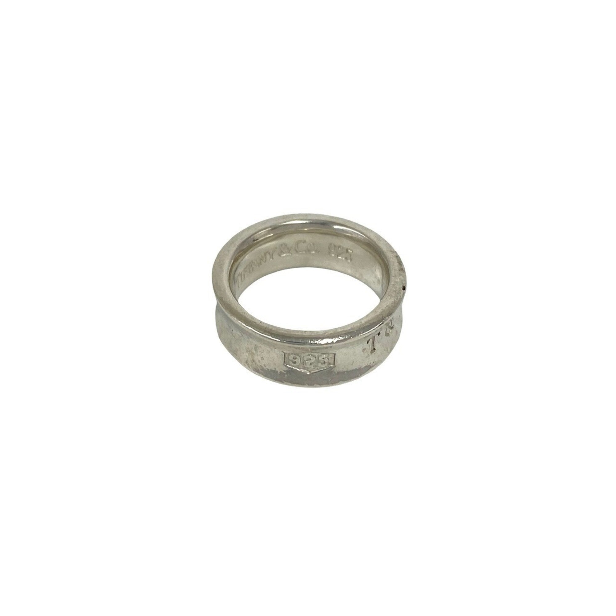 Tiffany Silver Silver 925 Band Ring (Pre-Owned)