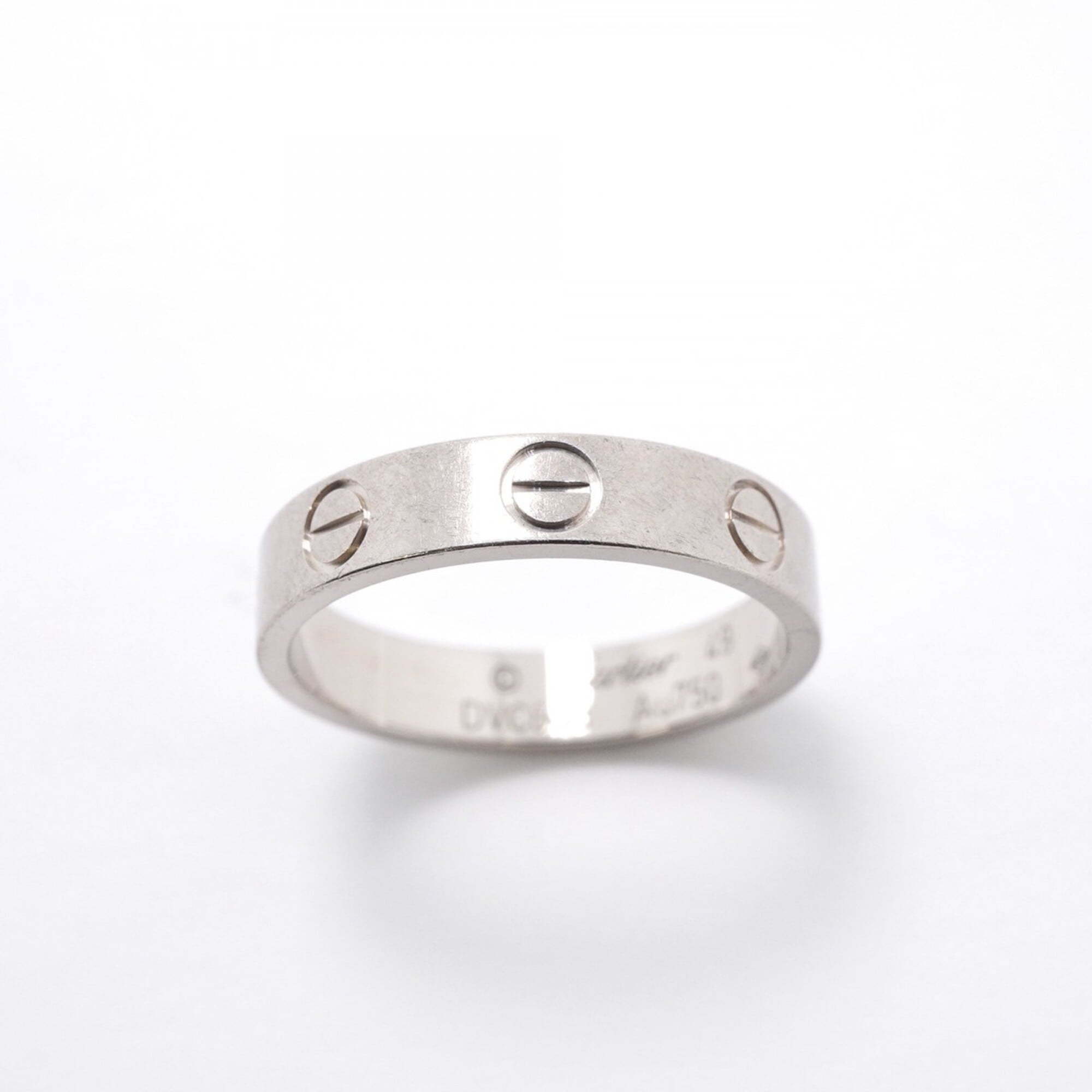 Cartier White Gold (18K) Band Ring (Pre-Owned)