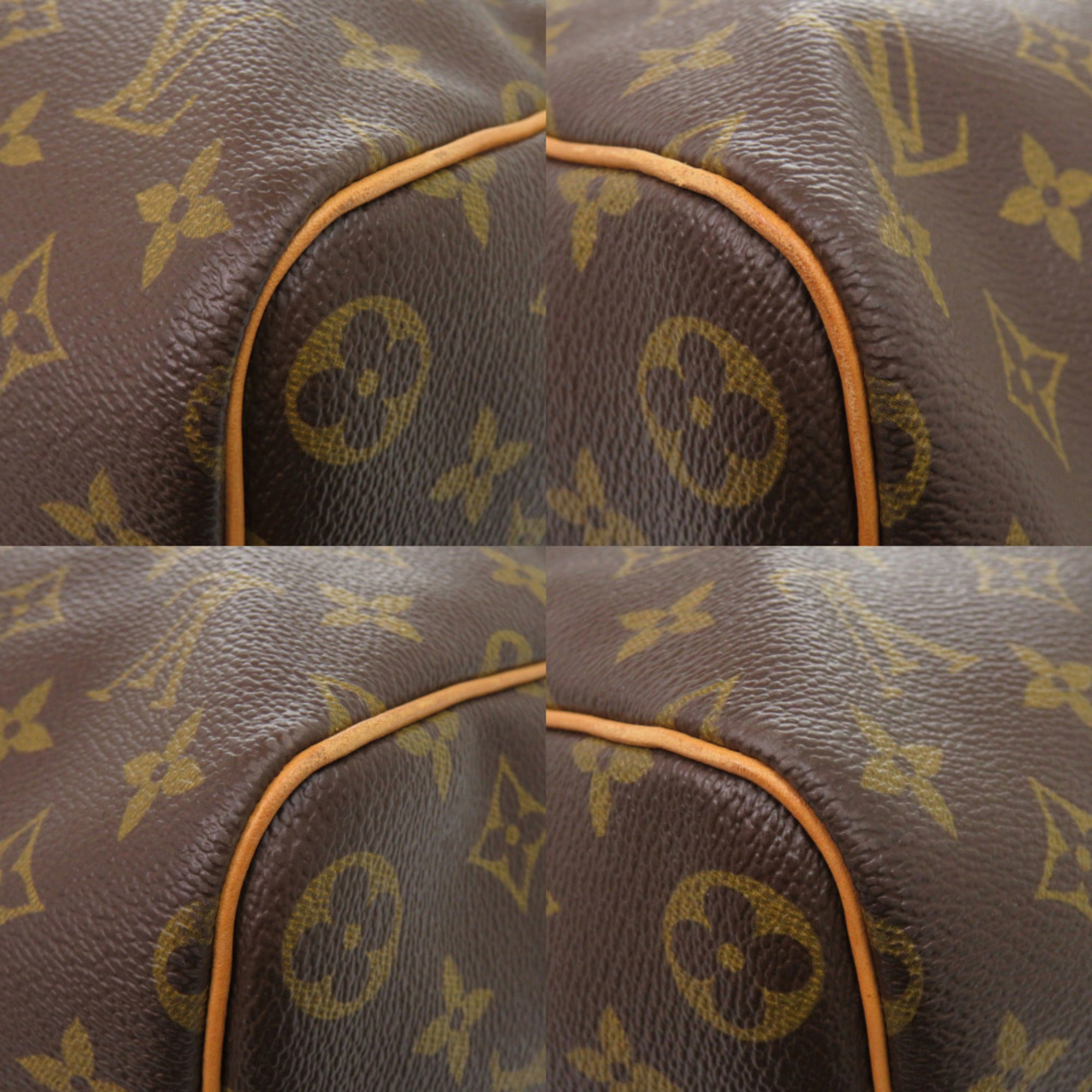 Louis Vuitton Monogram Brown Monogram Canvas Boston Bag (Pre-Owned)