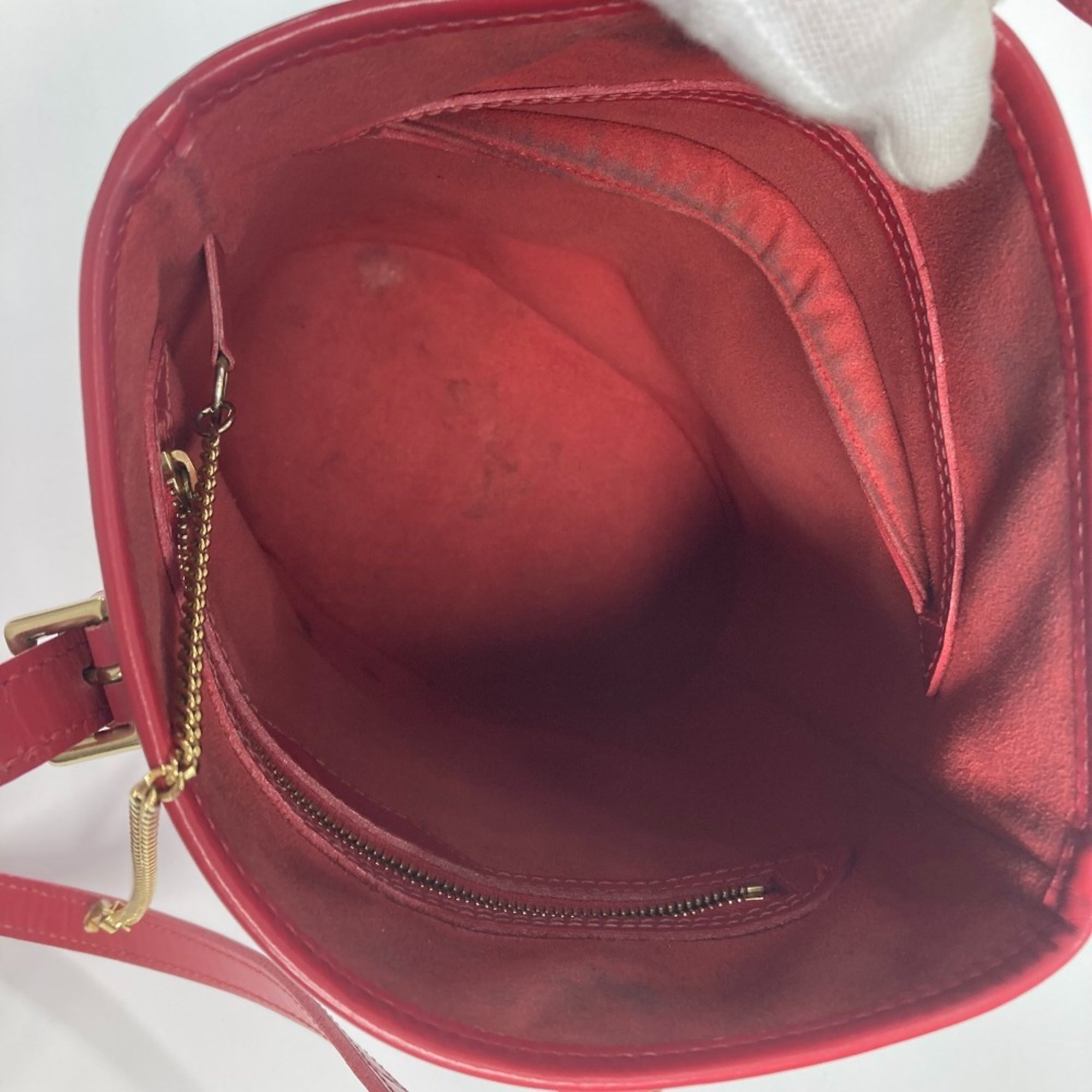 Louis Vuitton Epi Red Color Epi Leather Shoulder Bag Tote Bag (Pre-Owned)