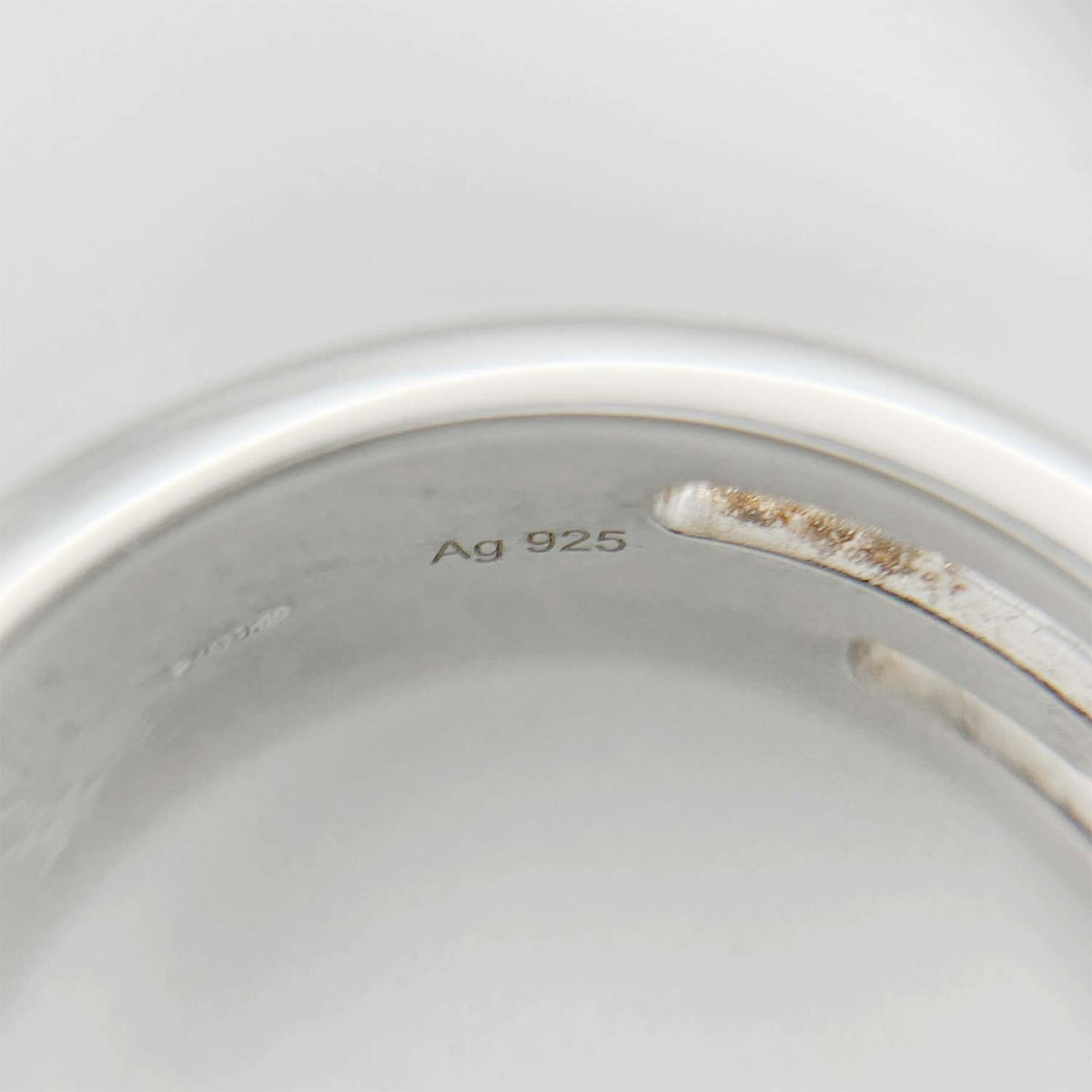 Gucci Silver Silver 925 Band Ring (Pre-Owned)