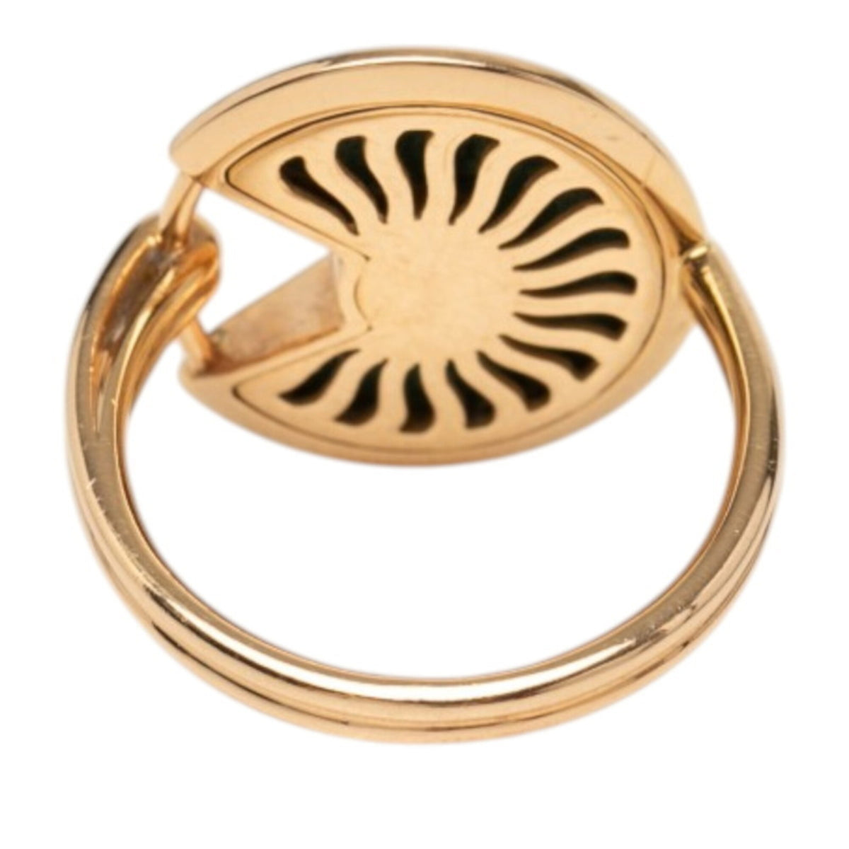 Cartier Gold Green Yellow Gold (18K) Band Ring (Pre-Owned)