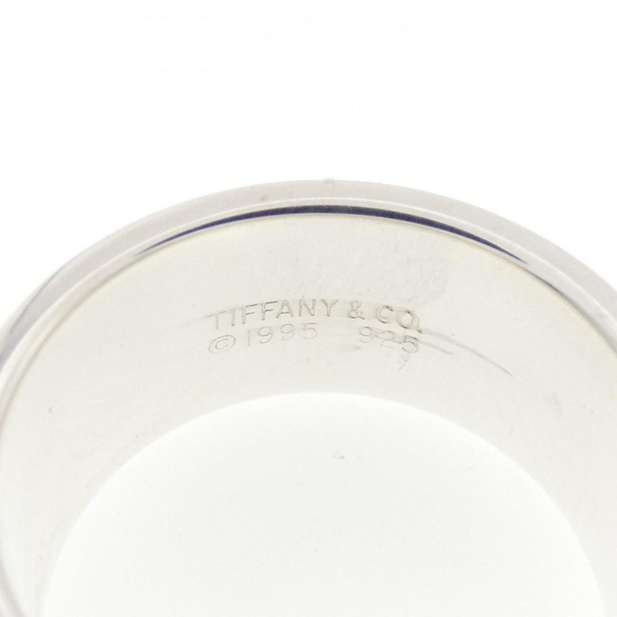 Tiffany Silver 925 Band Ring (Pre-Owned)