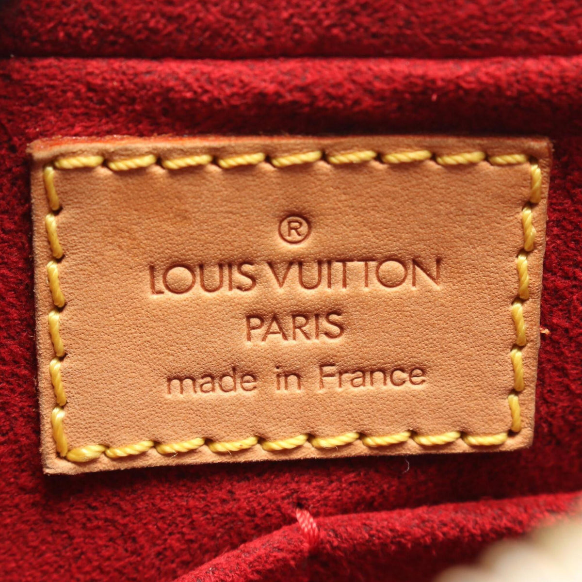 Louis Vuitton Brown Pvc Leather Handbag Shoulder Bag (Pre-Owned)