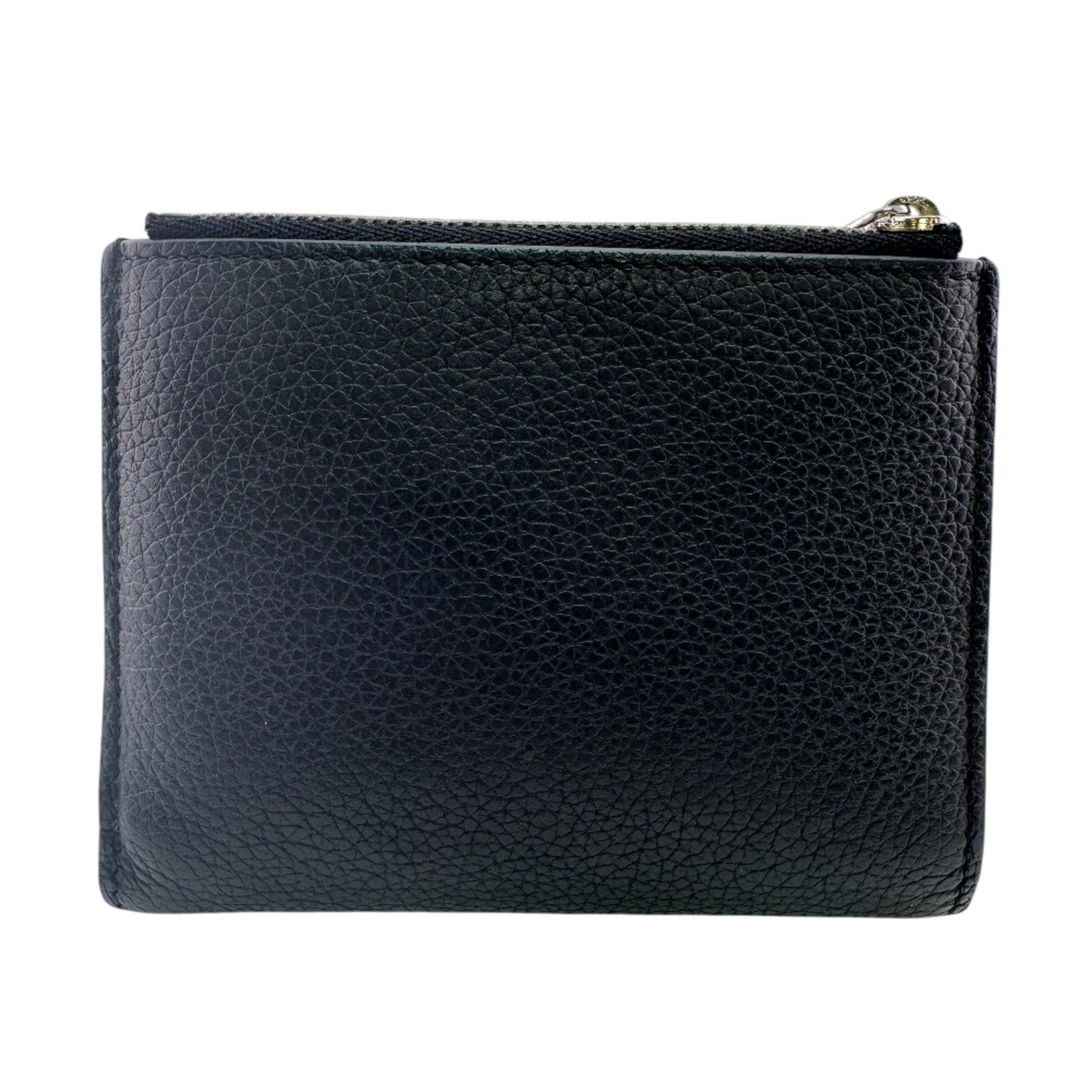 Loewe Black Leather Wallet (Bi-Fold) (Pre-Owned)