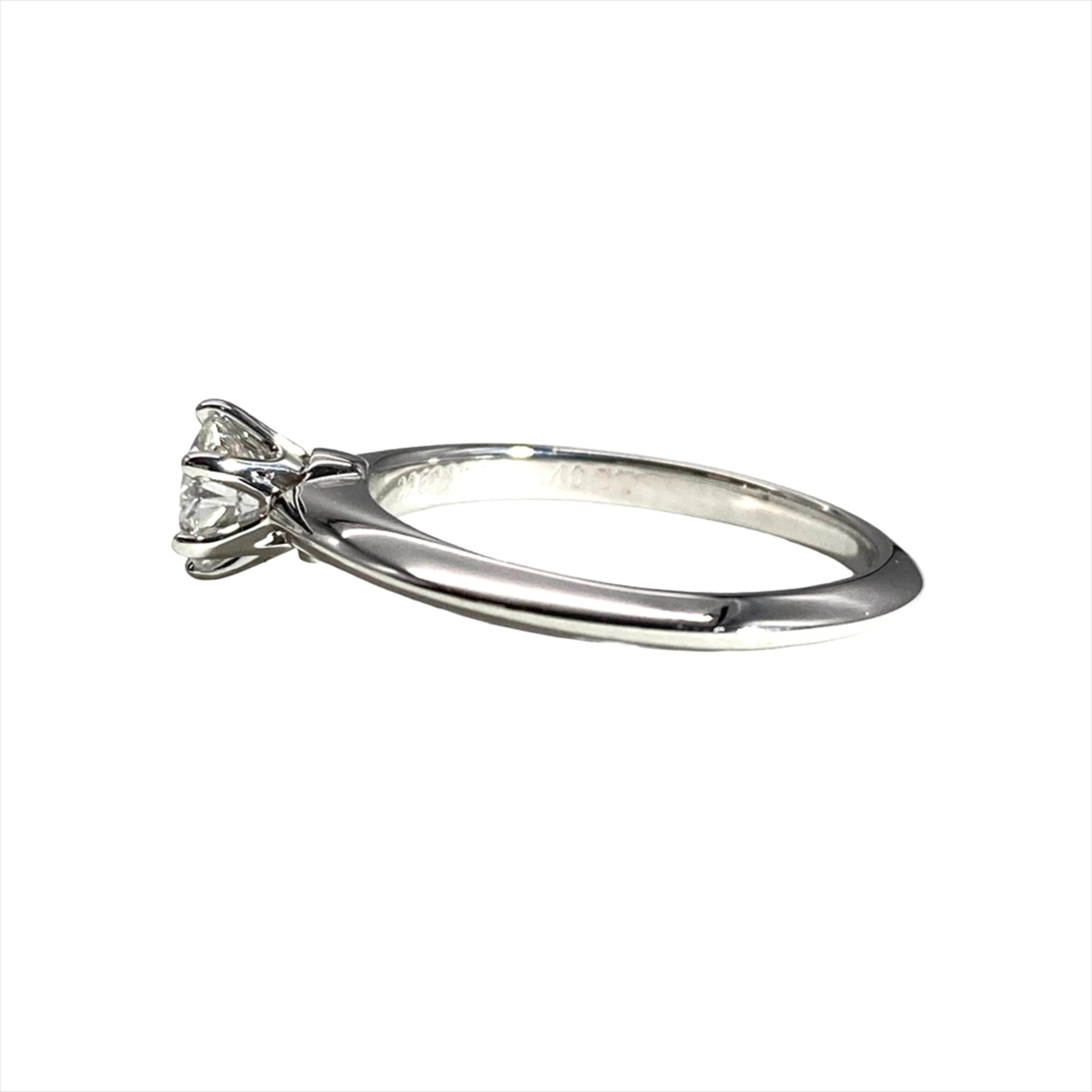 Tiffany Platinum 950 Band Ring (Pre-Owned)