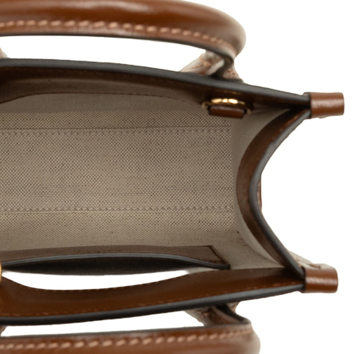 Gucci Beige Gg Supreme Handbag Shoulder Bag (Pre-Owned)