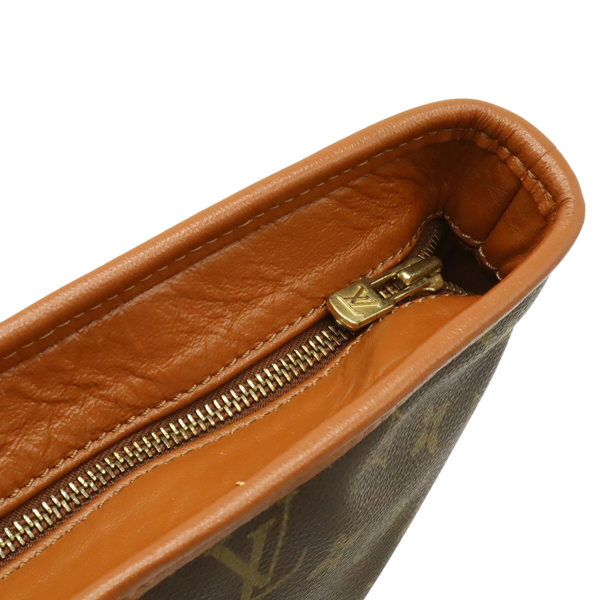 Louis Vuitton Brown Monogram Monogram Canvas Pvc Shoulder Bag Tote Bag (Pre-Owned)