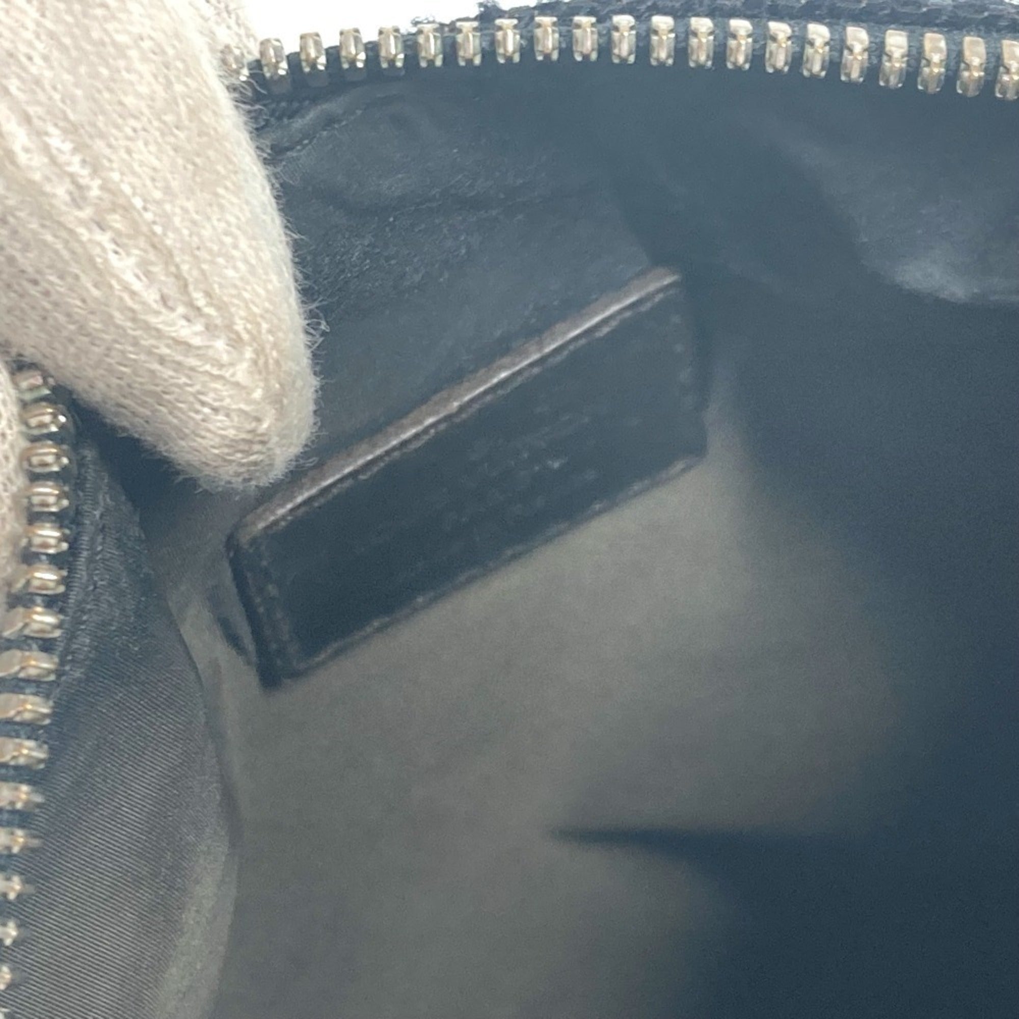 Louis Vuitton Black Noir Damier Geant Pochette Shoulder Bag (Pre-Owned)
