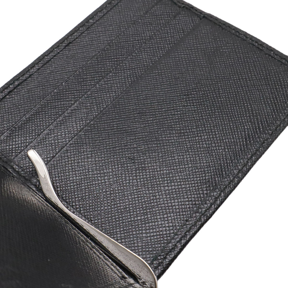Prada Black Nero Saffiano Wallet (Bi-Fold) (Pre-Owned)