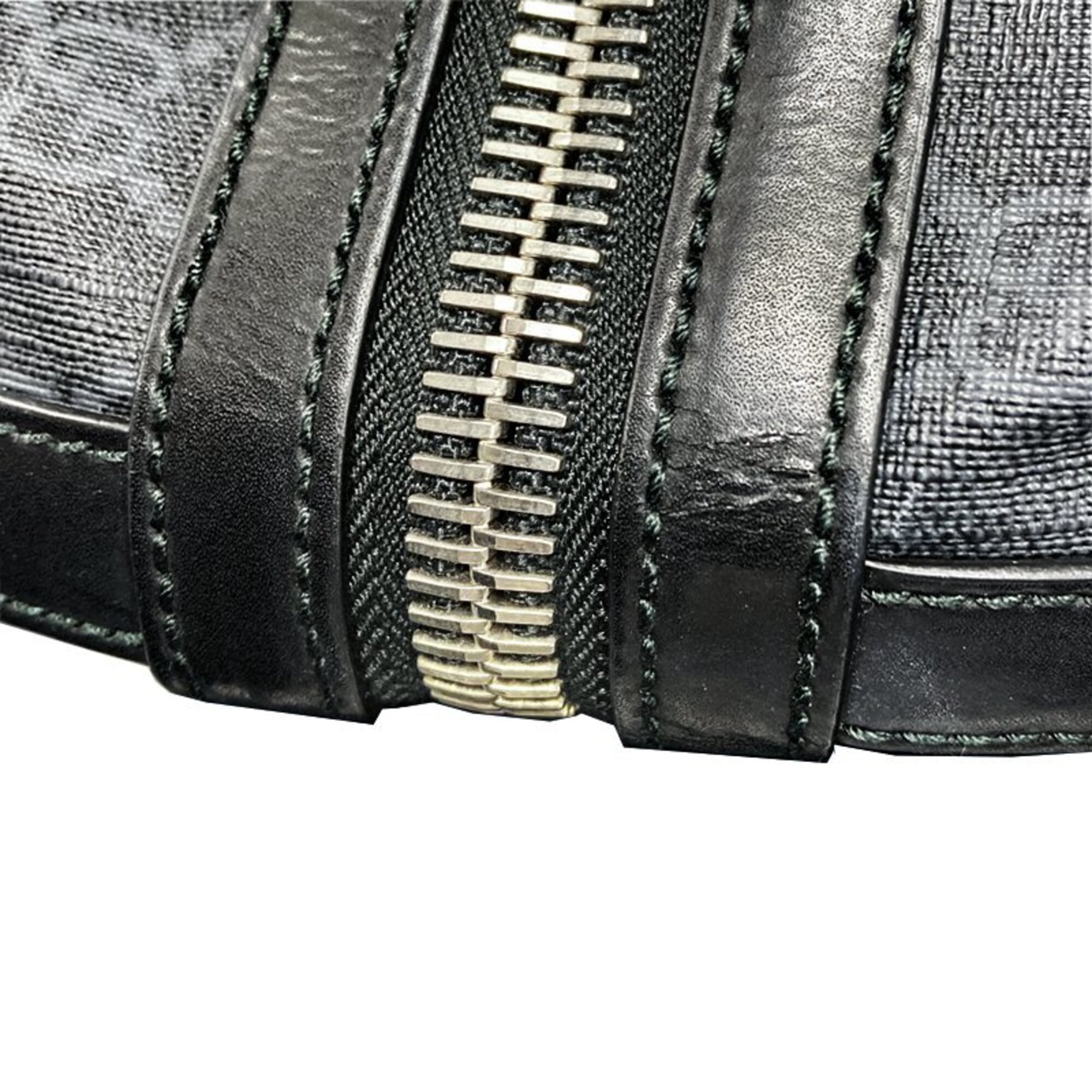 Gucci Black Pvc Leather Boston Bag Shoulder Bag (Pre-Owned)