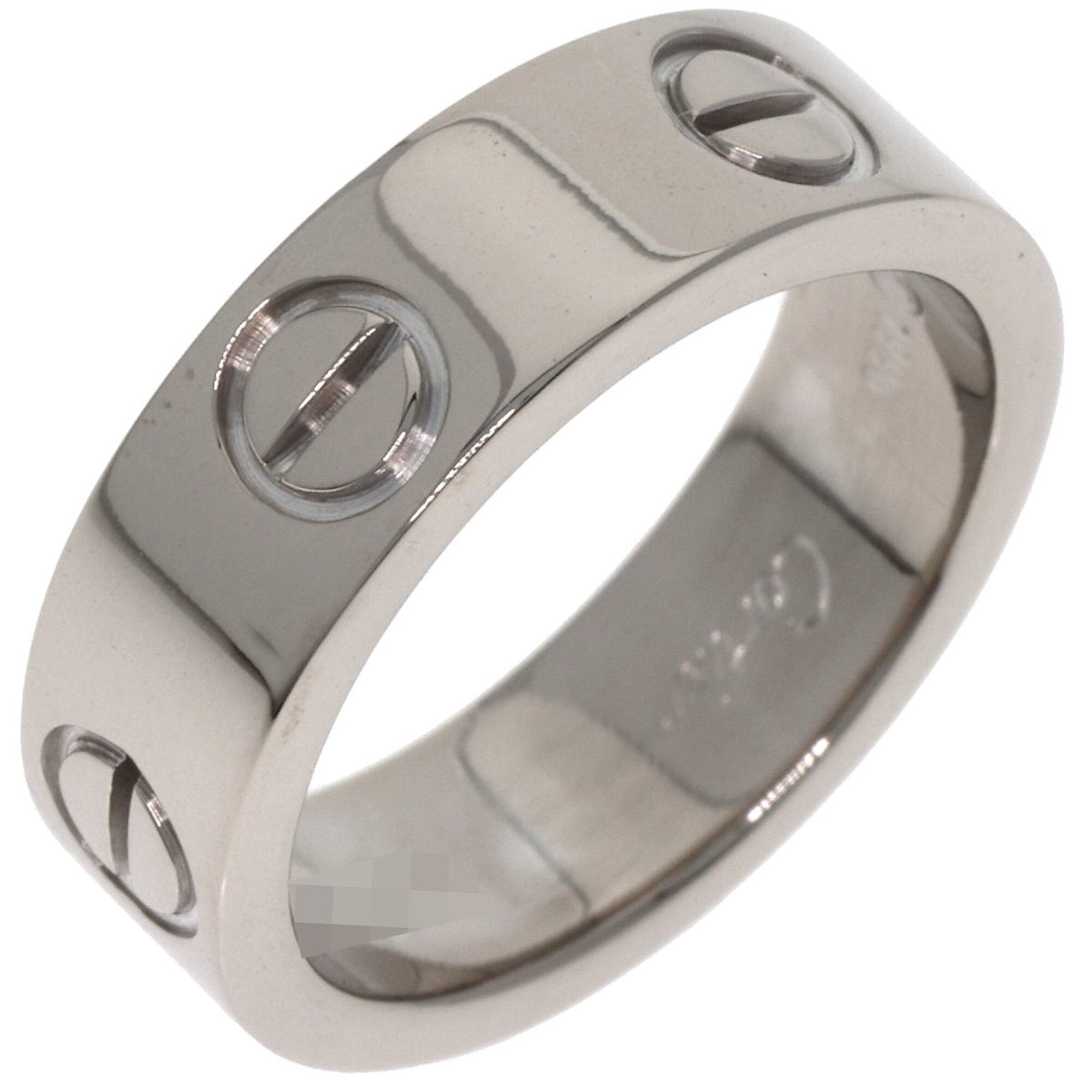 Cartier Love White Gold (18K) Band Ring (Pre-Owned)