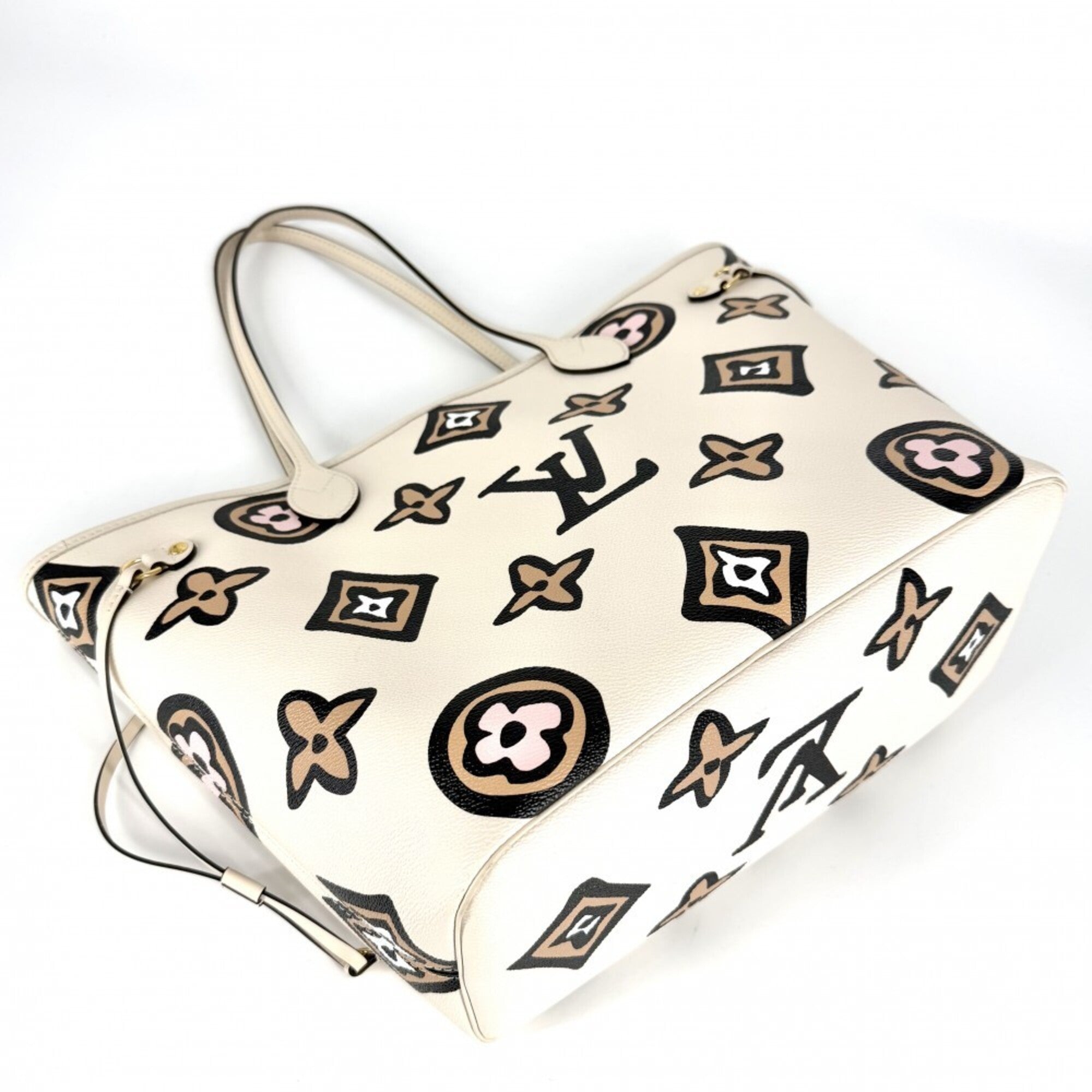 Louis Vuitton Black Monogram Handbag Tote Bag (Pre-Owned)
