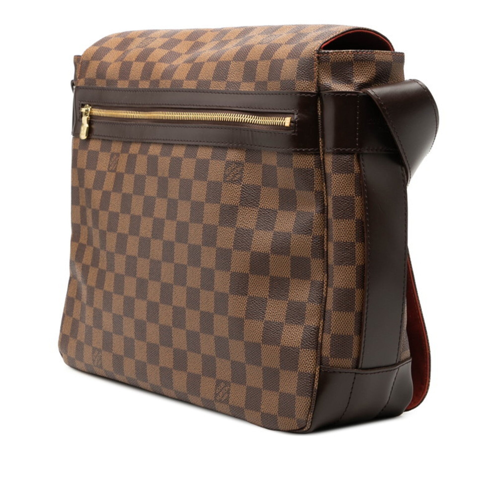 Louis Vuitton Brown Pvc Leather Shoulder Bag (Pre-Owned)