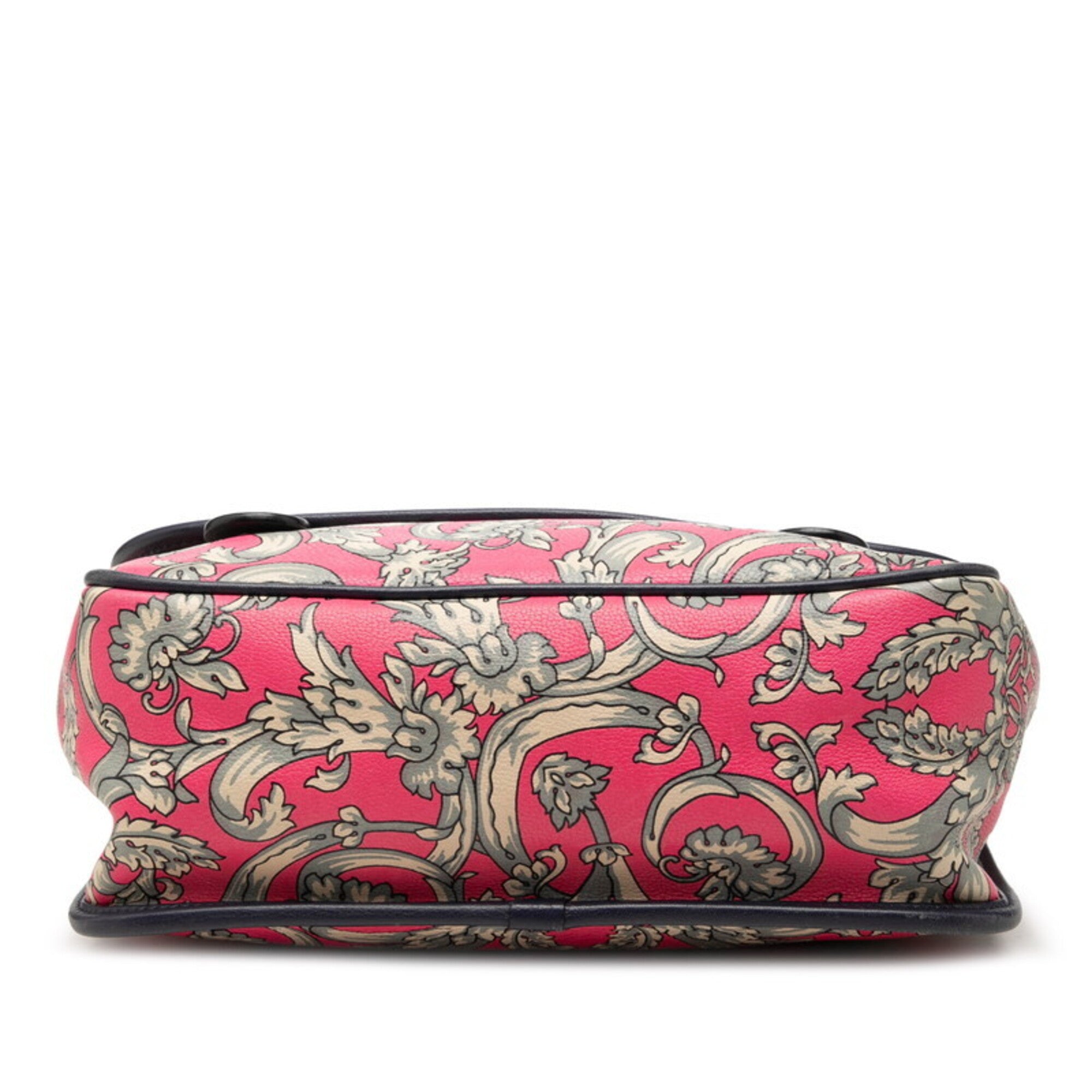 Loewe Multi-Color Pink Leather Shoulder Bag (Pre-Owned)