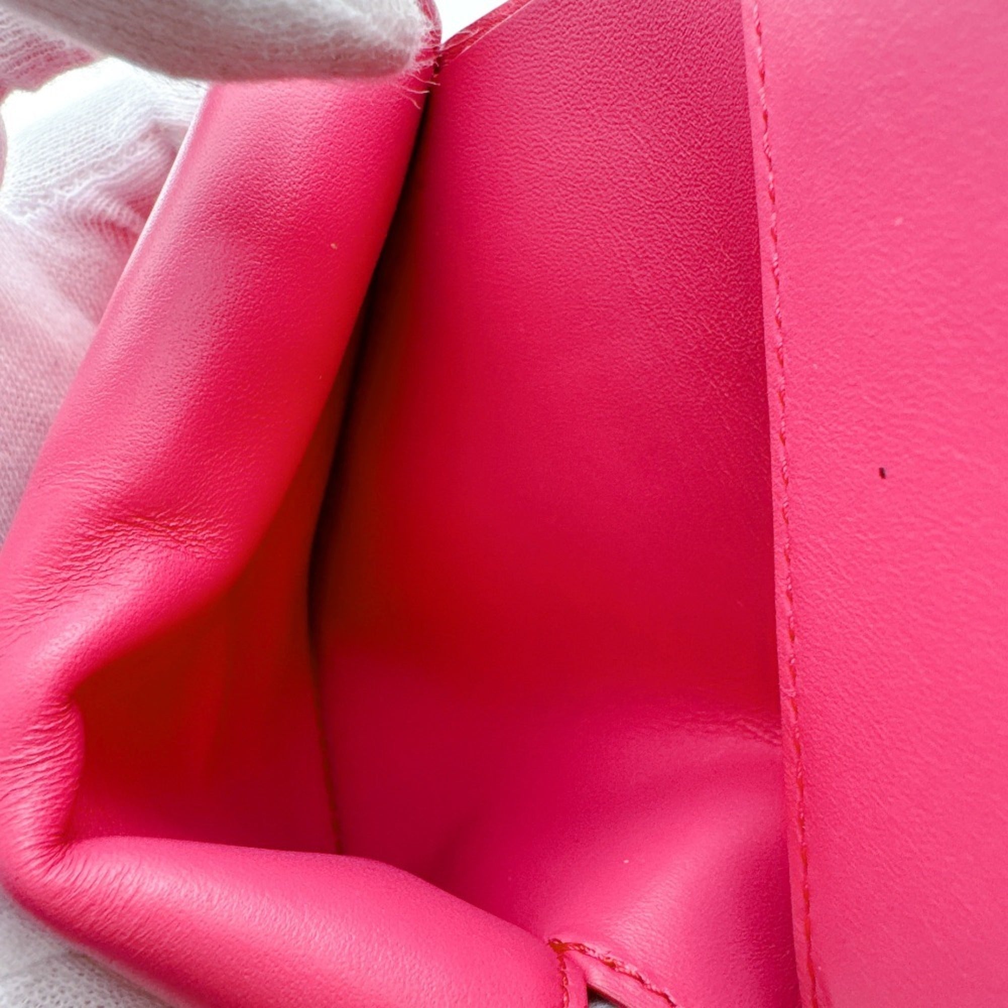 Louis Vuitton Pink Leather Wallet (Bi-Fold) (Pre-Owned)