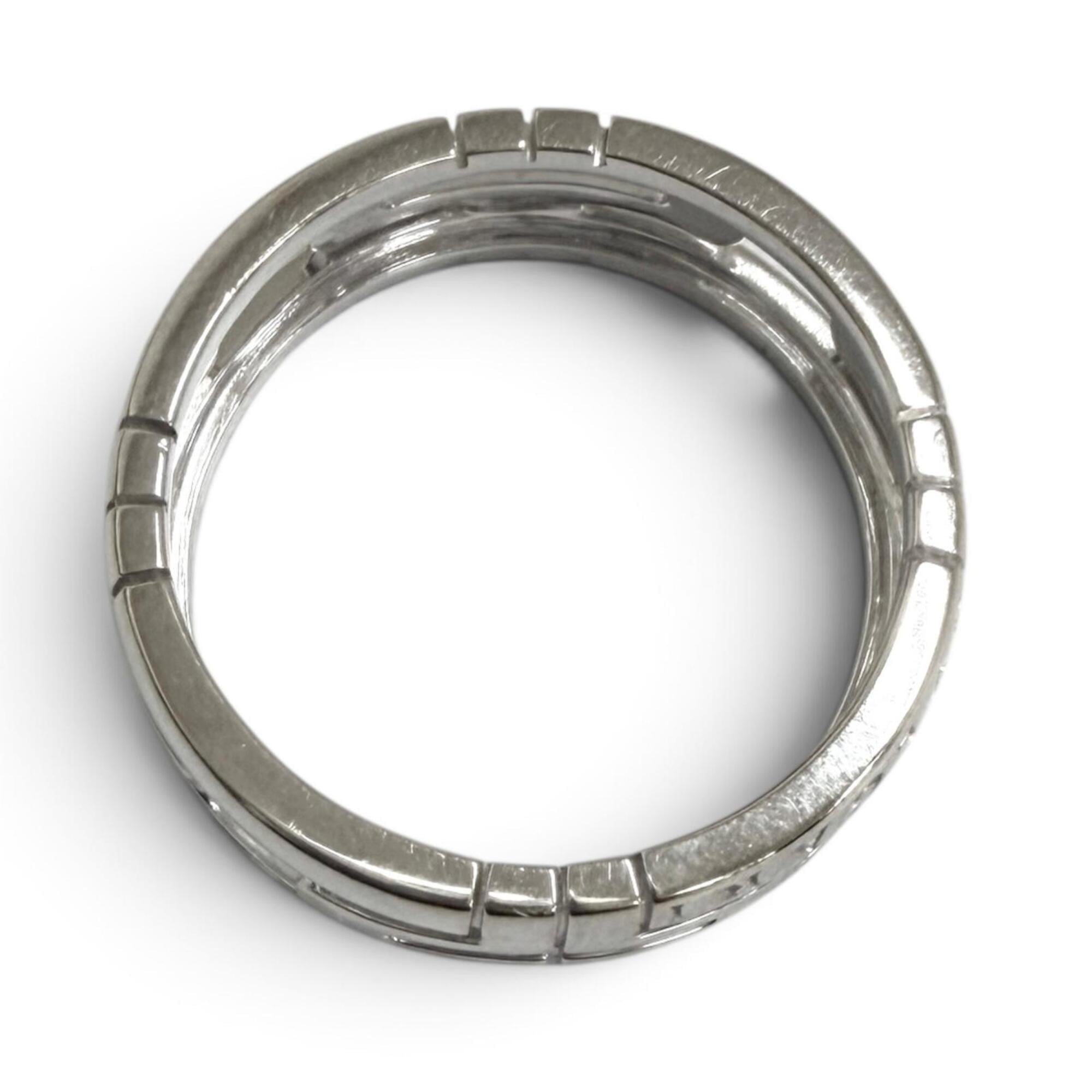 Bvlgari White Gold White Gold (18K) Band Ring (Pre-Owned)