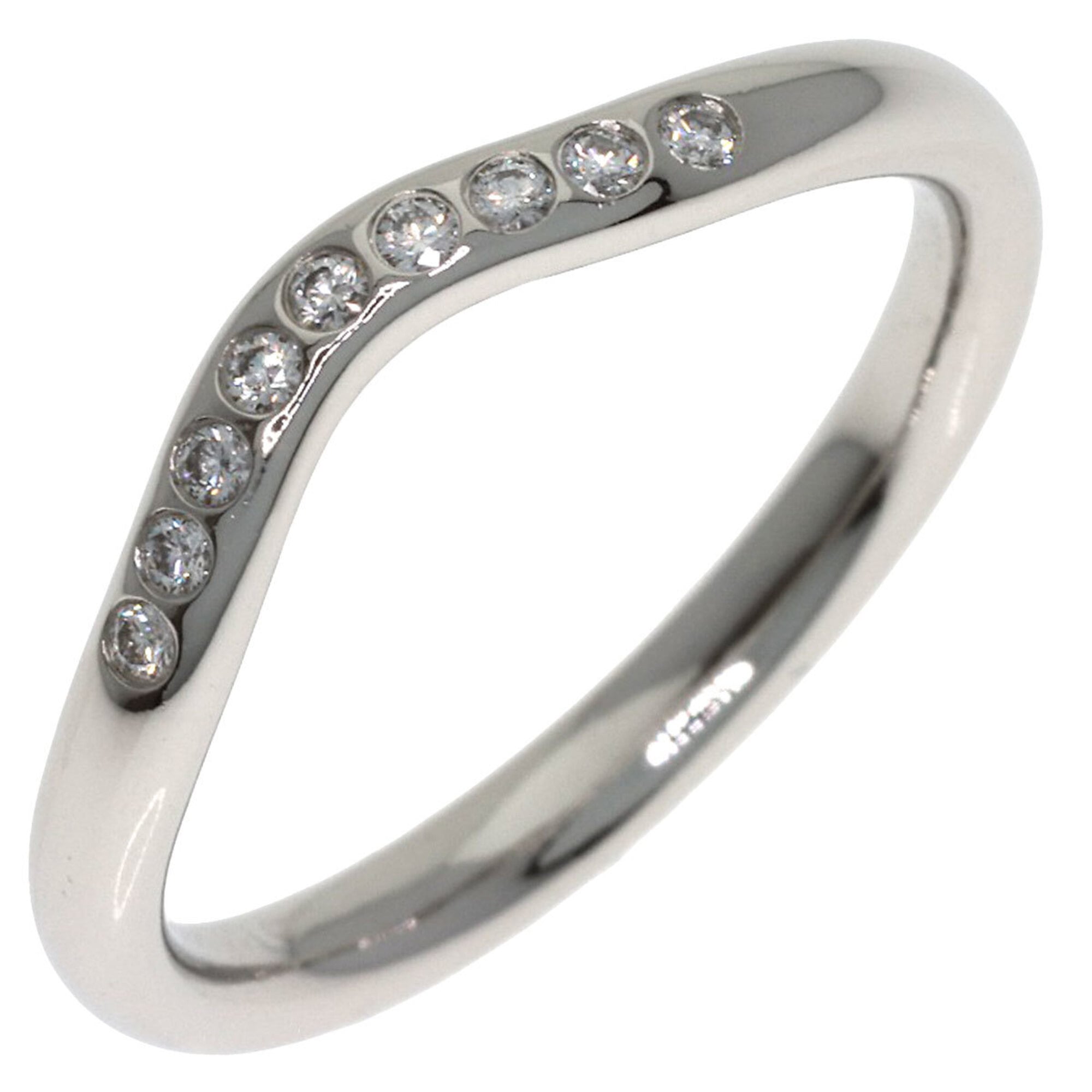 Tiffany Platinum 950 Band Ring (Pre-Owned)