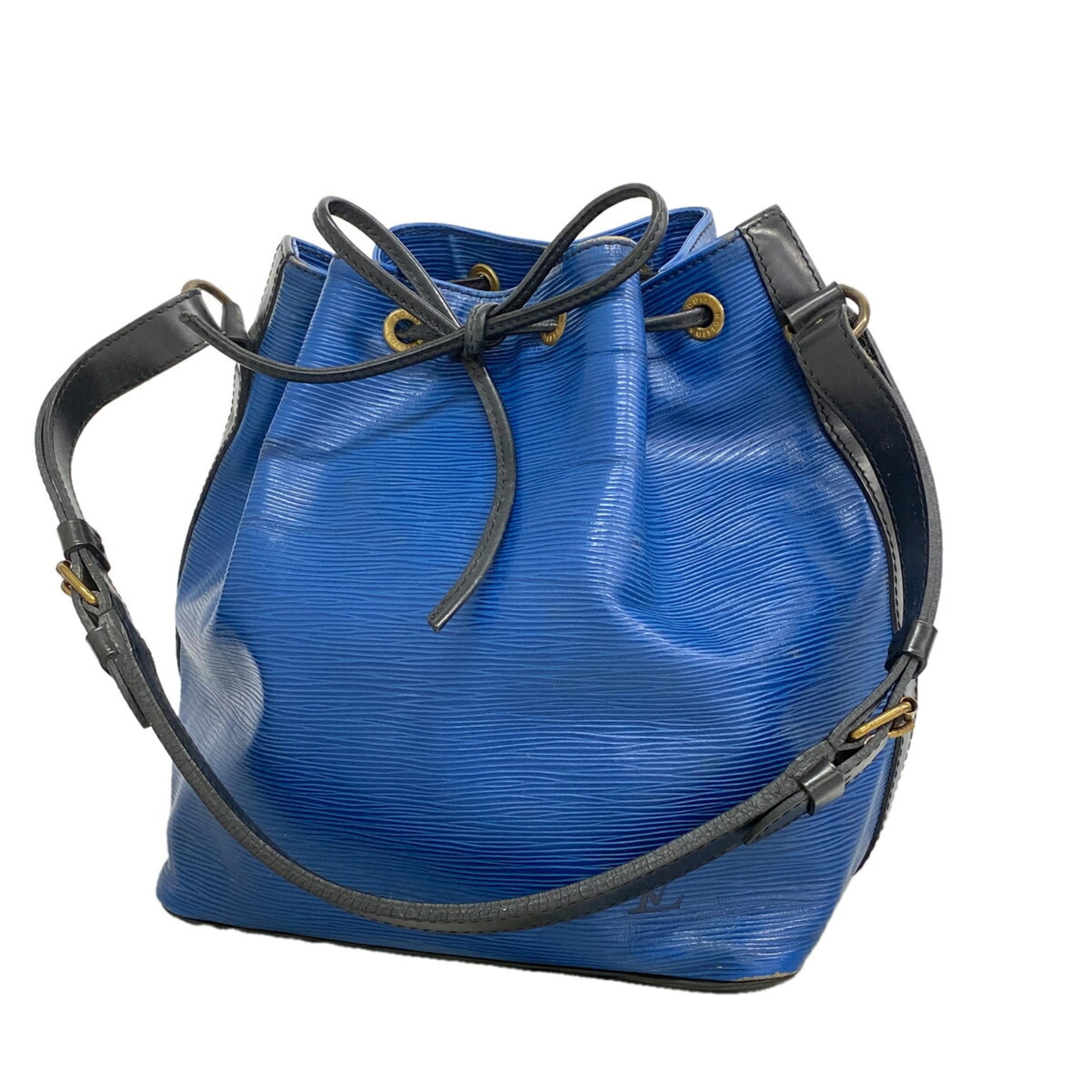 Louis Vuitton Noir Toledo Blue Shoulder Bag (Pre-Owned)