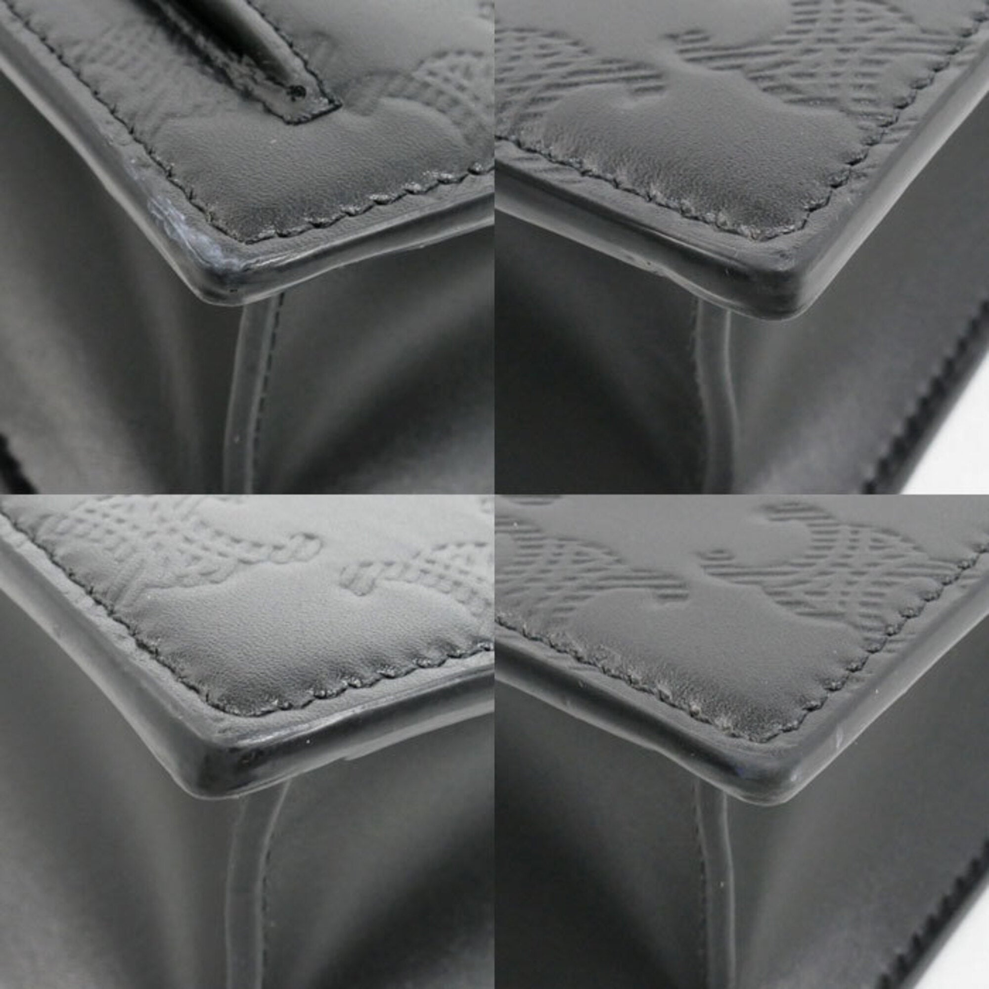 Celine Black Leather Clutch Bag (Pre-Owned)