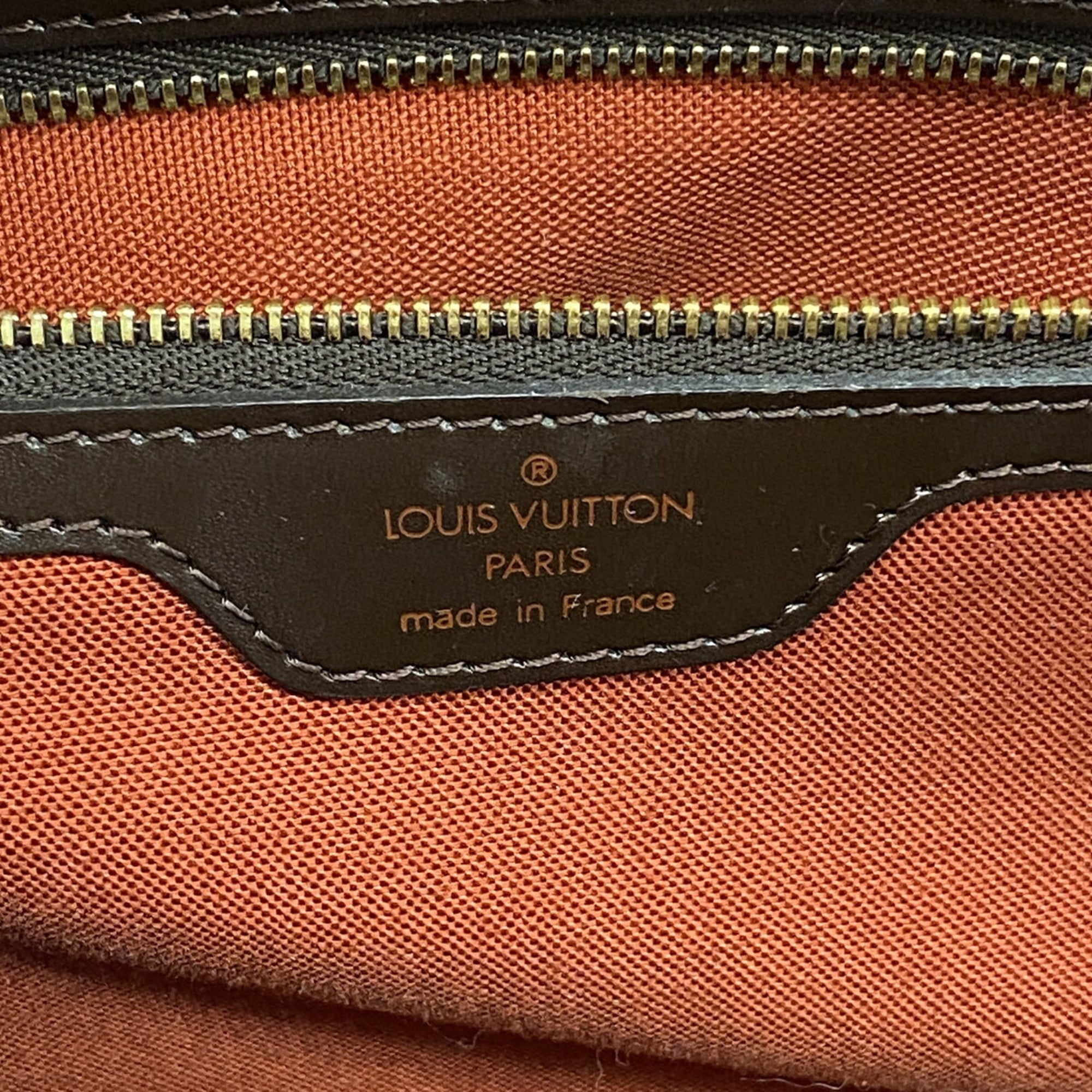 Louis Vuitton Ebene Handbag (Pre-Owned)