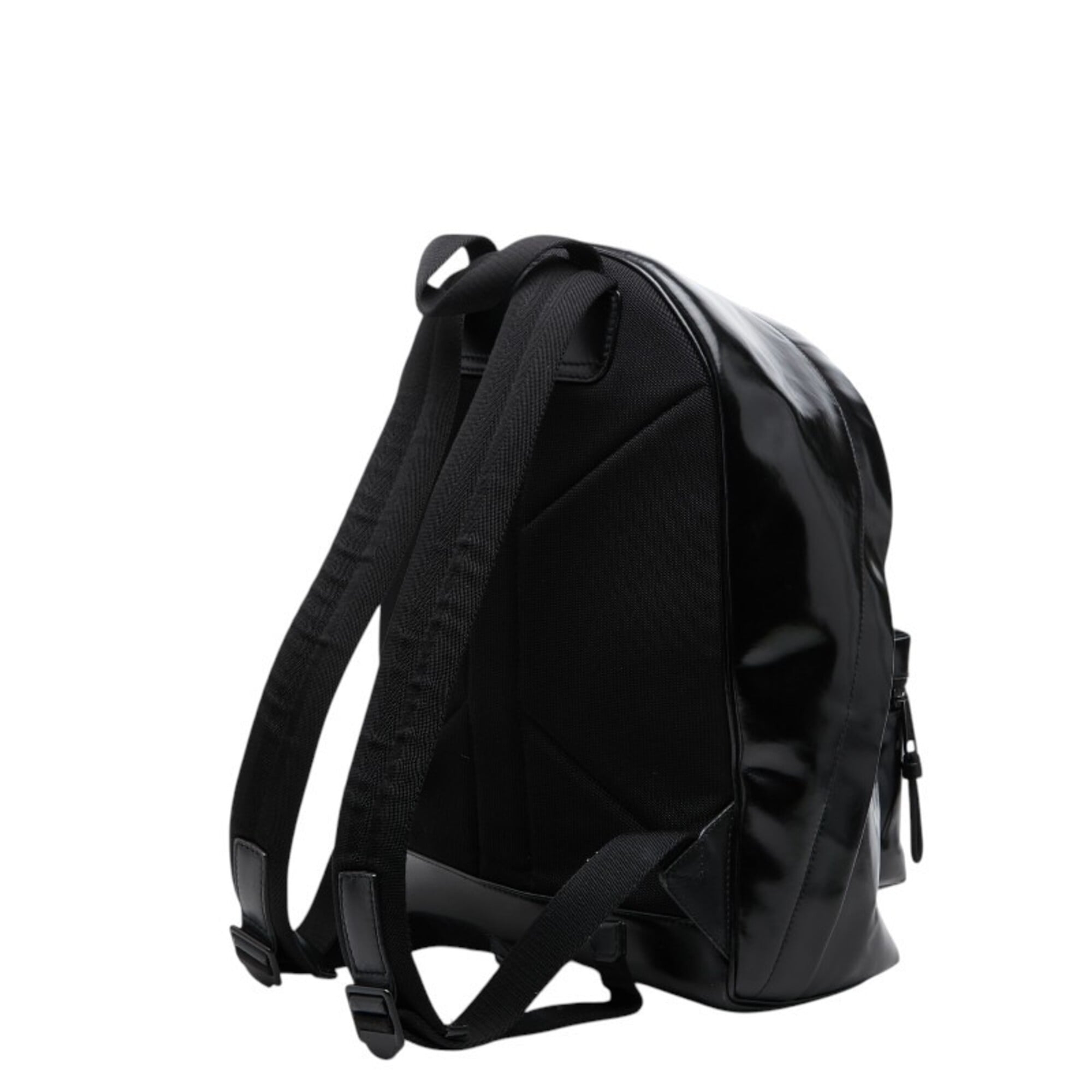 Burberry Black Pvc Backpack (Pre-Owned)
