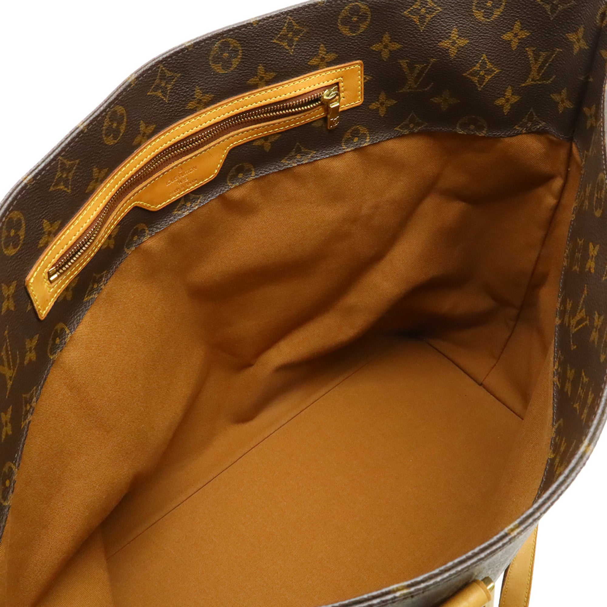 Louis Vuitton Brown Monogram Shoulder Bag Tote Bag (Pre-Owned)