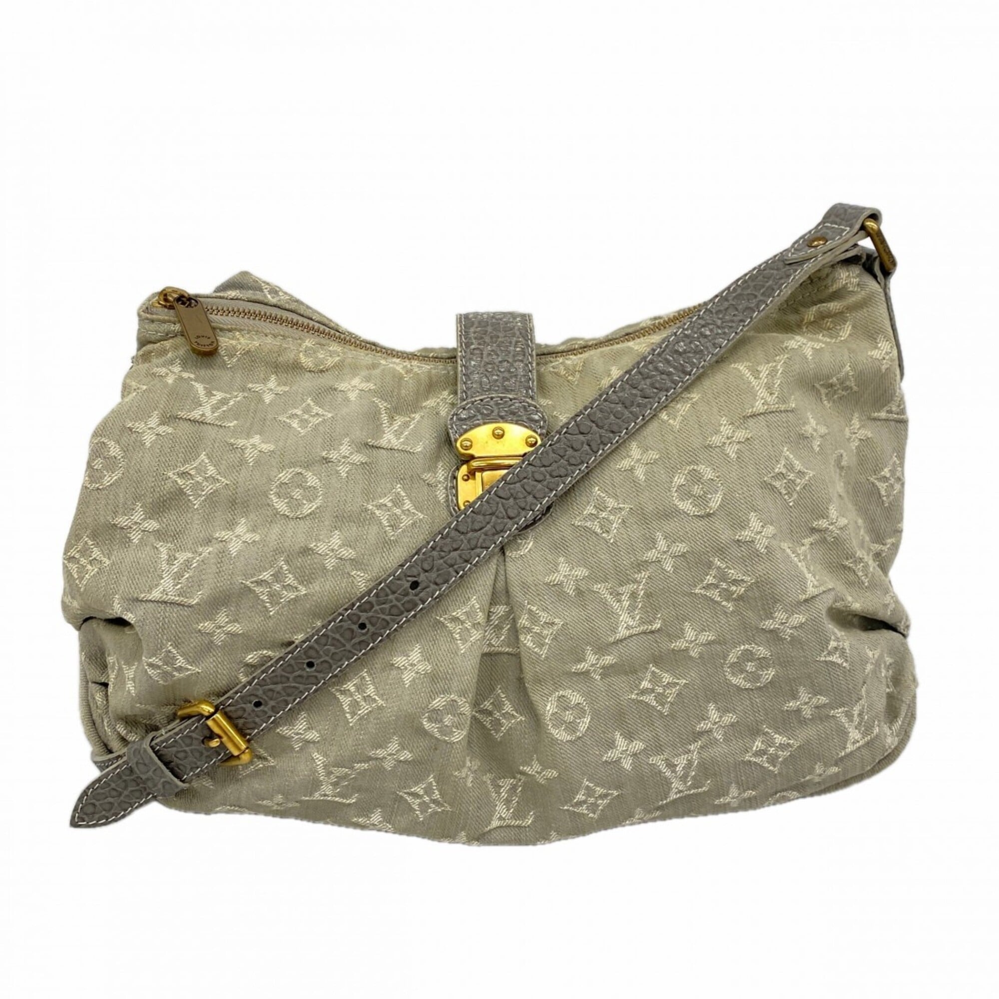 Louis Vuitton Gris Shoulder Bag (Pre-Owned)